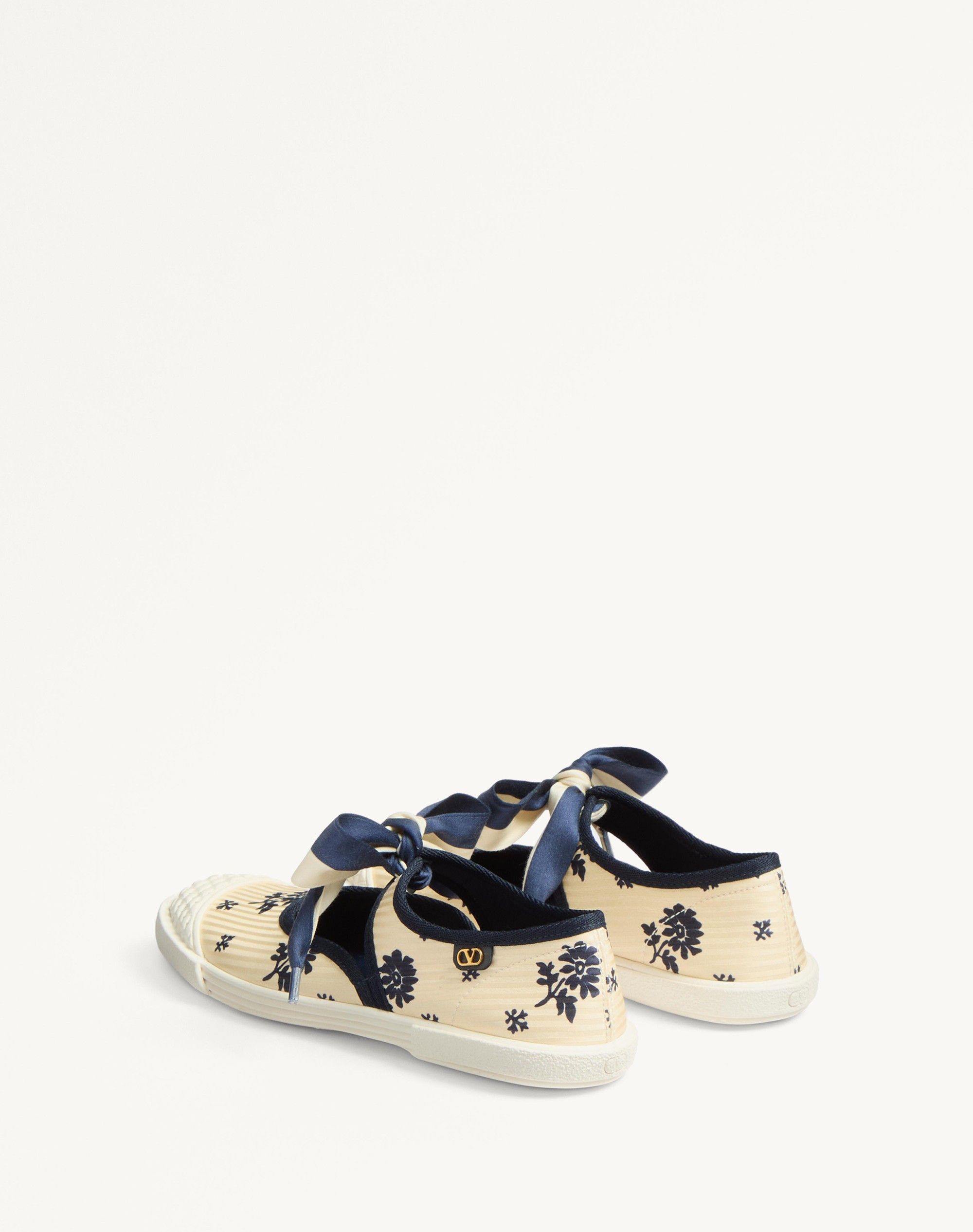 Valentino os11x0126 'Bye Bye Bye' Ballerina Sneakers in Multicolor Size US 8 / IT 38 - 6 Thumbnail