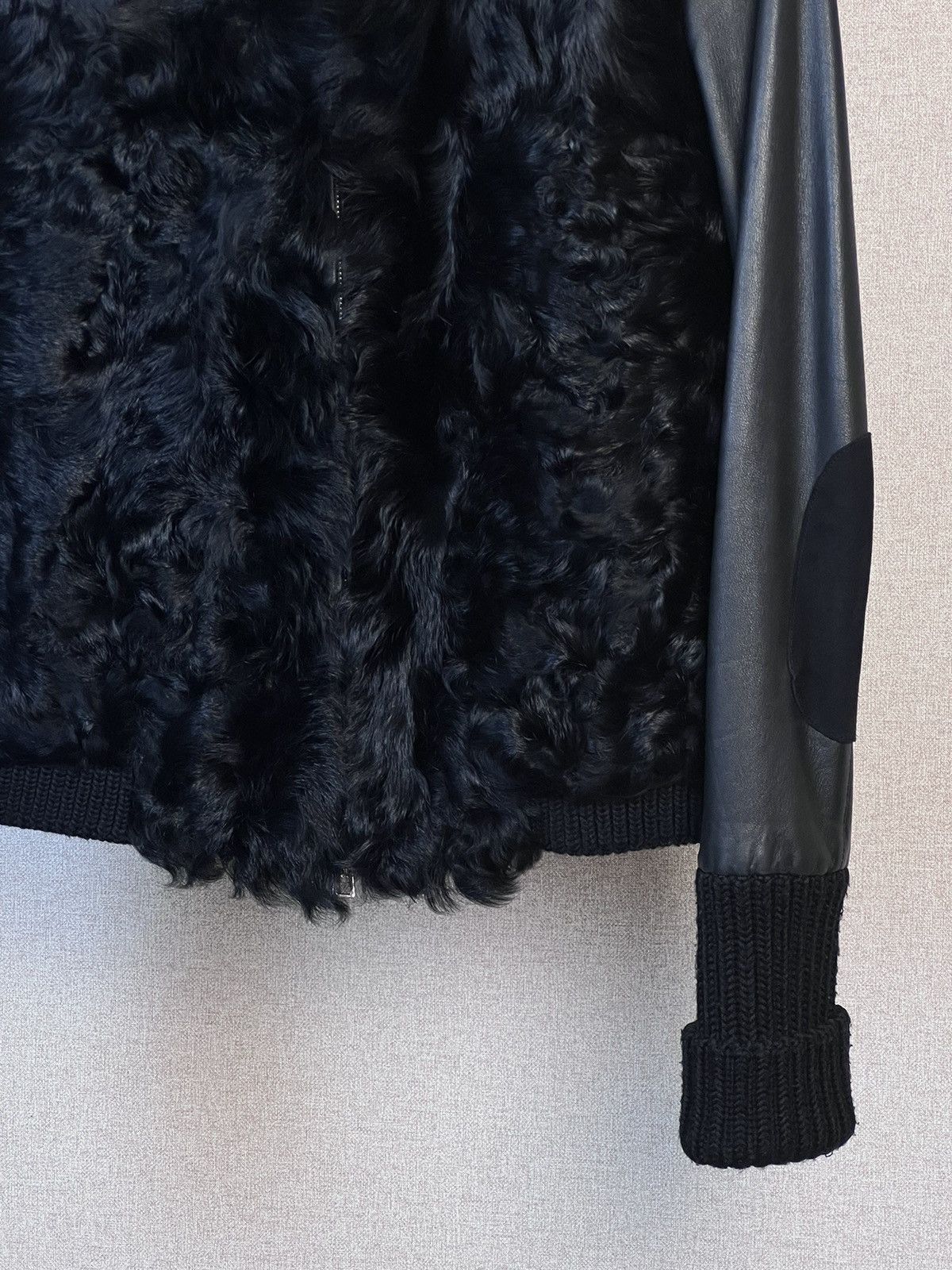 Prada Prada Shearling Leather Black Jacket Size 40 Size S / US 4 / IT 40 - 4 Thumbnail