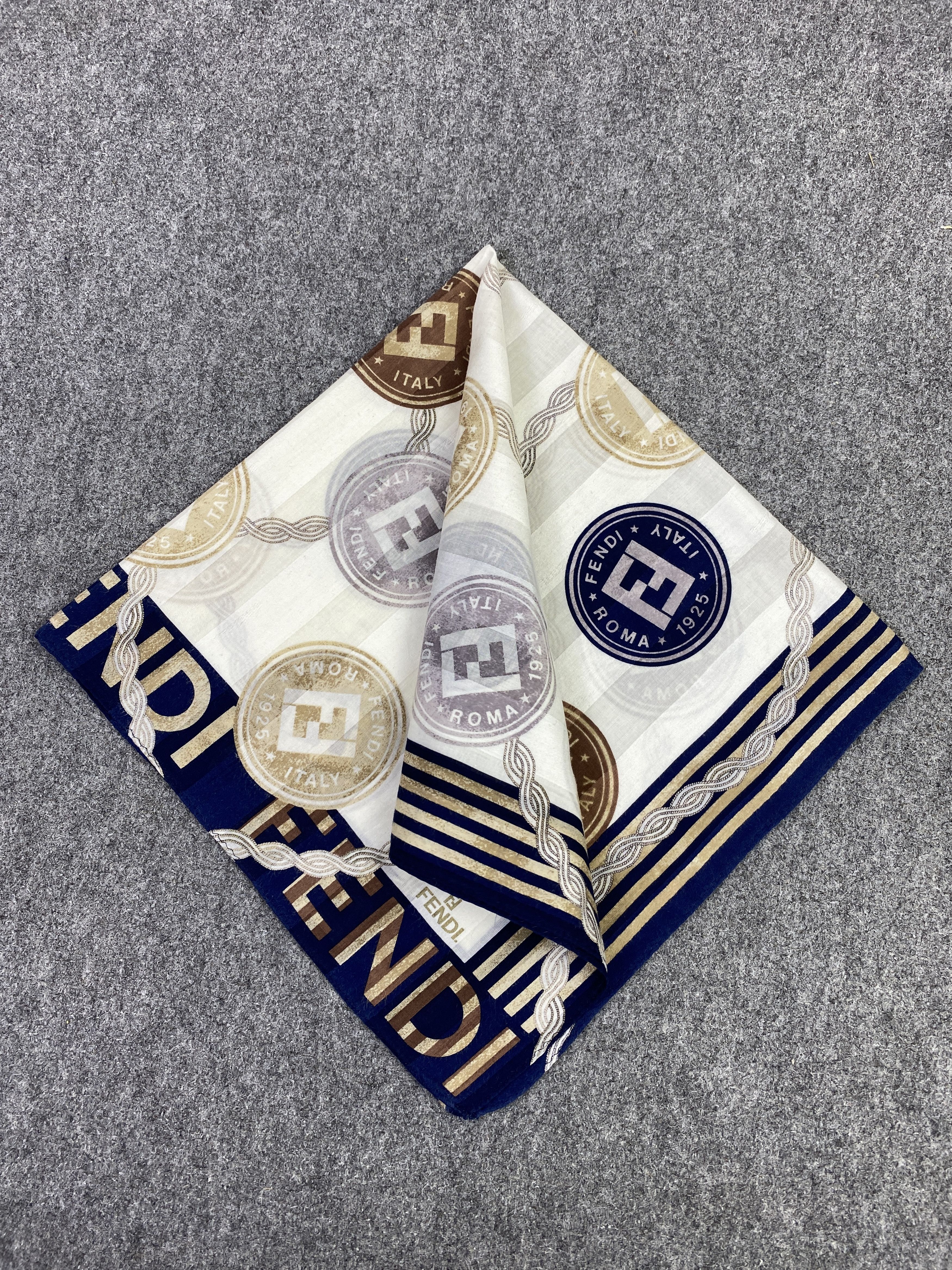 Fendi Vintage Fendi Handkerchief / Neckerchief KT0081 Size ONE SIZE - 3 Thumbnail