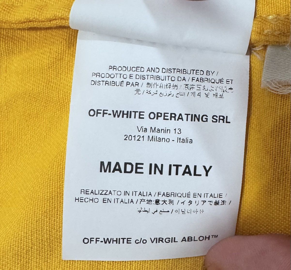 Off-White Off-White industrial short-sleeve shirt Size US XS / EU 42 / 0 - 4 Thumbnail