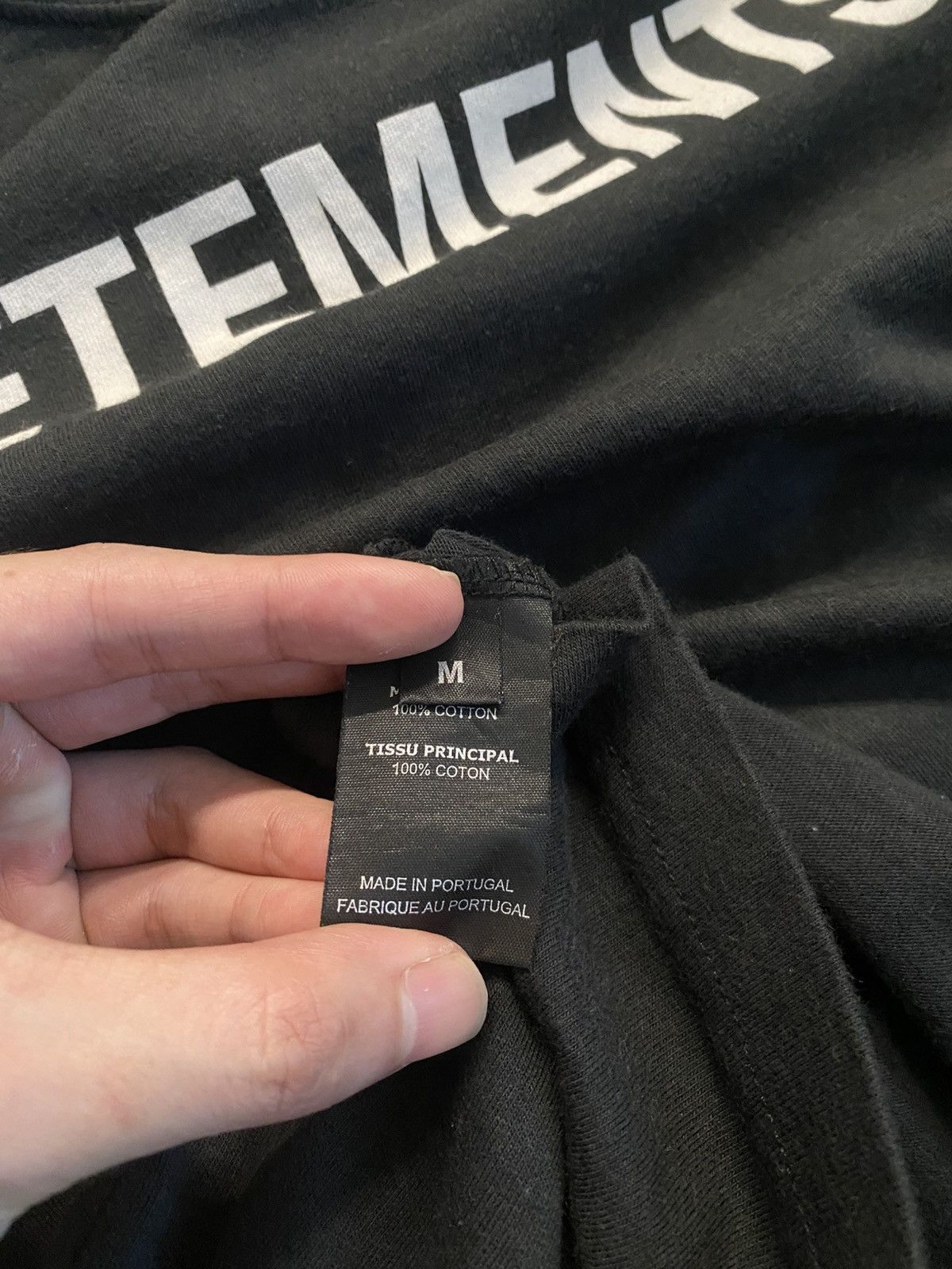 Vetements Vetements Staff Logo Tee (M)(2) Size US M / EU 48-50 / 2 - 7 Thumbnail