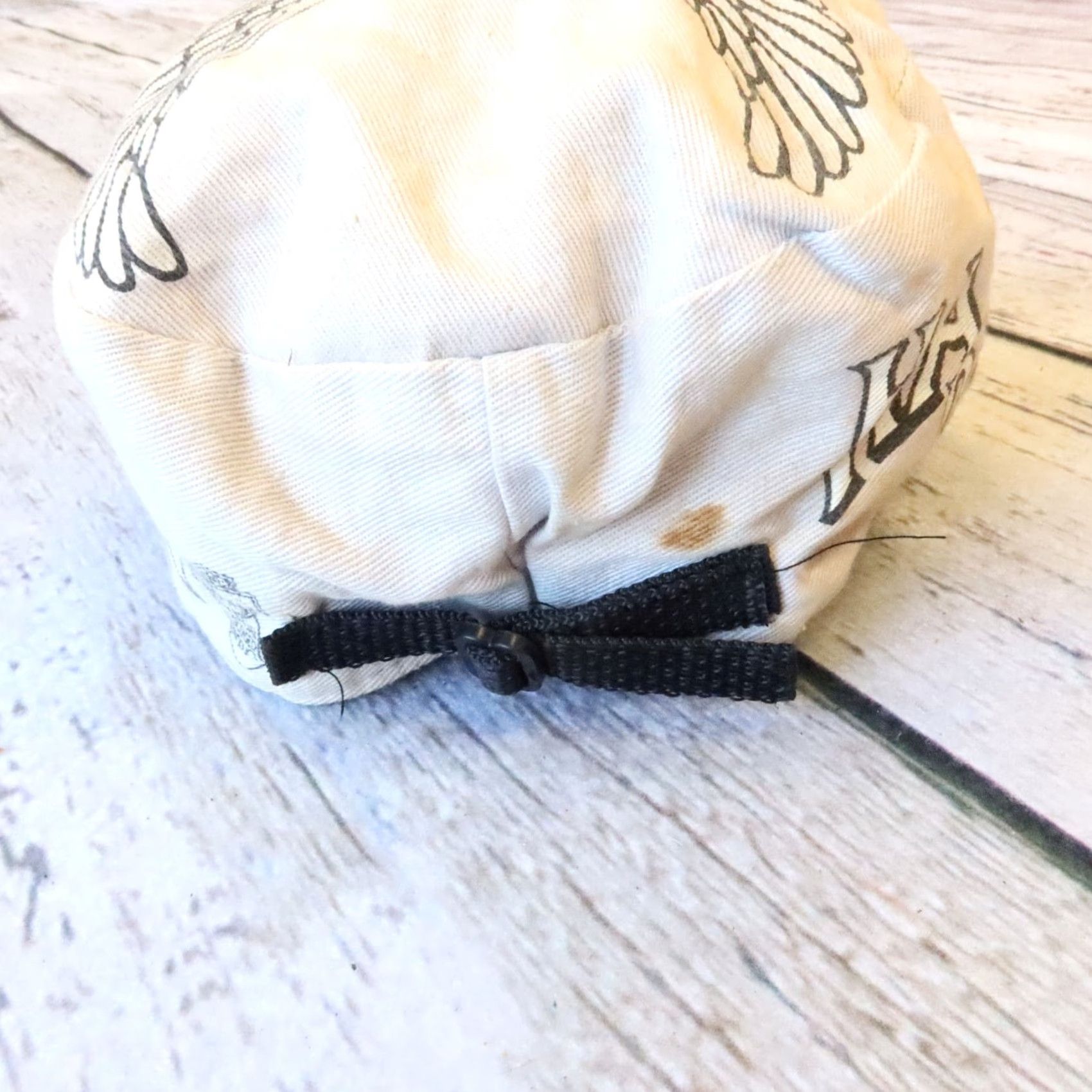 Harley Davidson Vintage Harley-Davidson Hat Cap Men One Size White Pilbox 90s Motorcycles Pencilbox? Size ONE SIZE - 5 Thumbnail