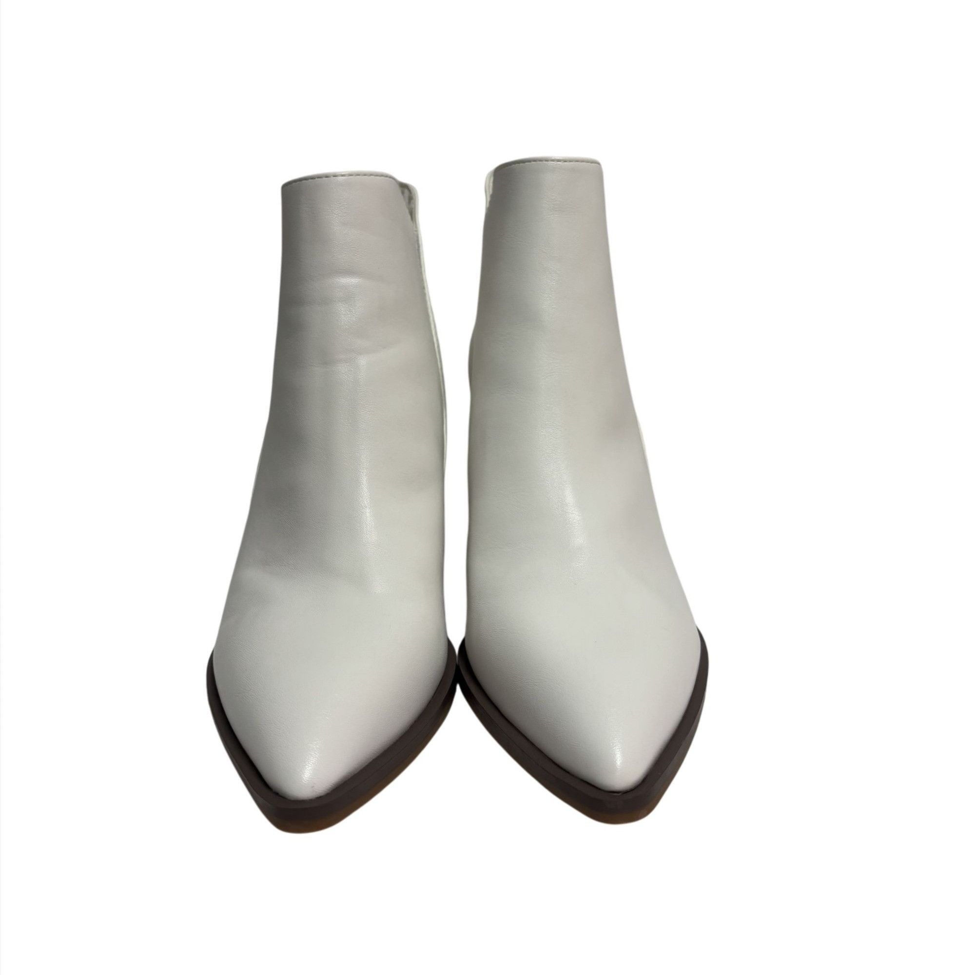 Other KAYLEEN / Cadi-55 / White / Leather / Ankle / Boots With Blo Size US 9 / IT 39 - 3 Thumbnail