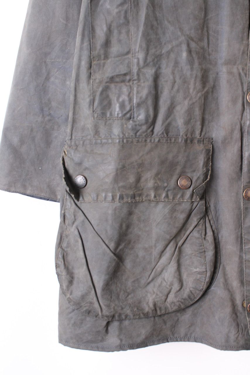 Barbour Barbour Border Wax Jacket Grey C40 Medium Large Size US M / EU 48-50 / 2 - 3 Thumbnail