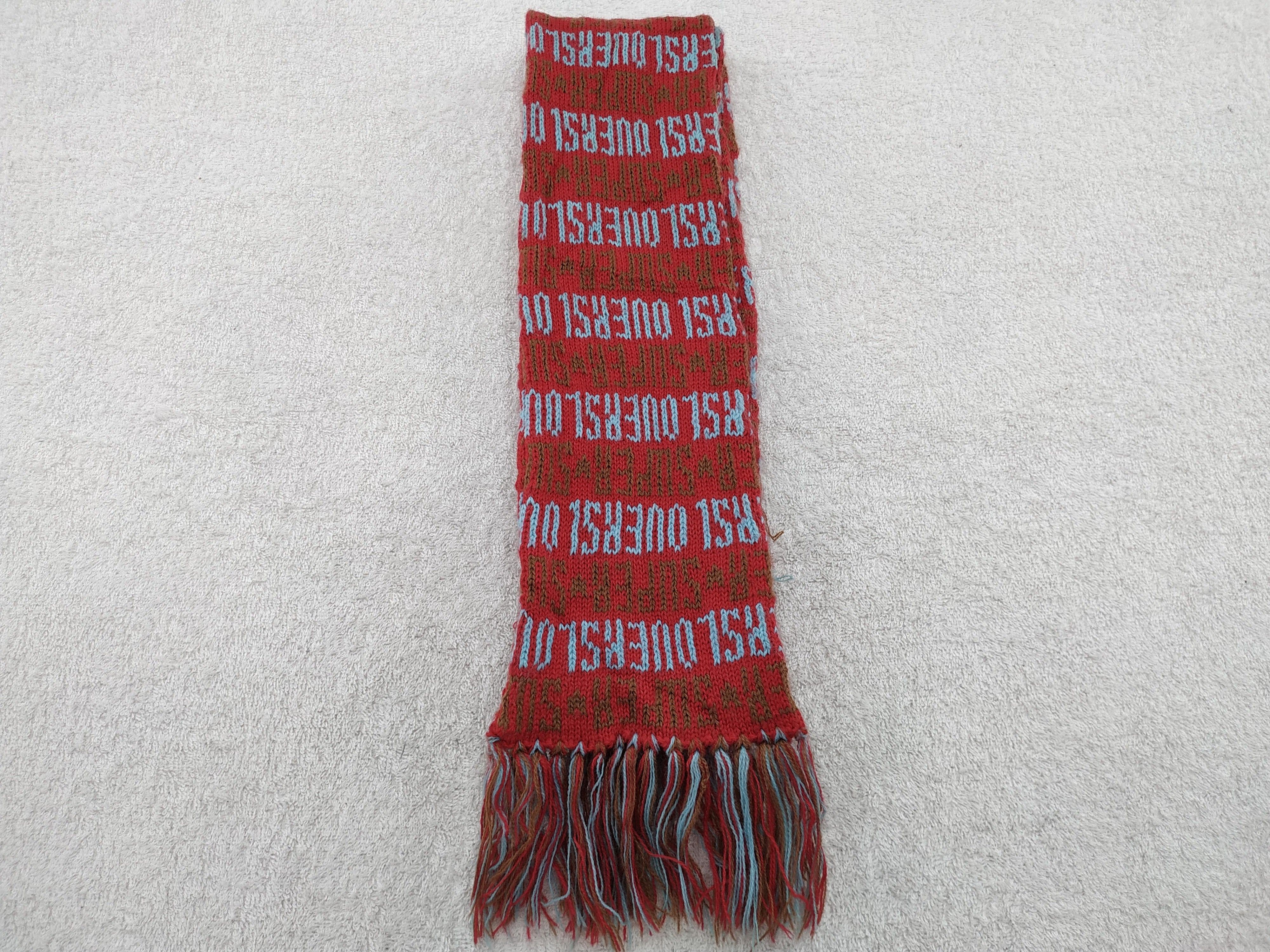 Super Lovers Vintage Super Lovers Scarf/Muffler/Neckwear MF269 Size ONE SIZE - 2 Thumbnail