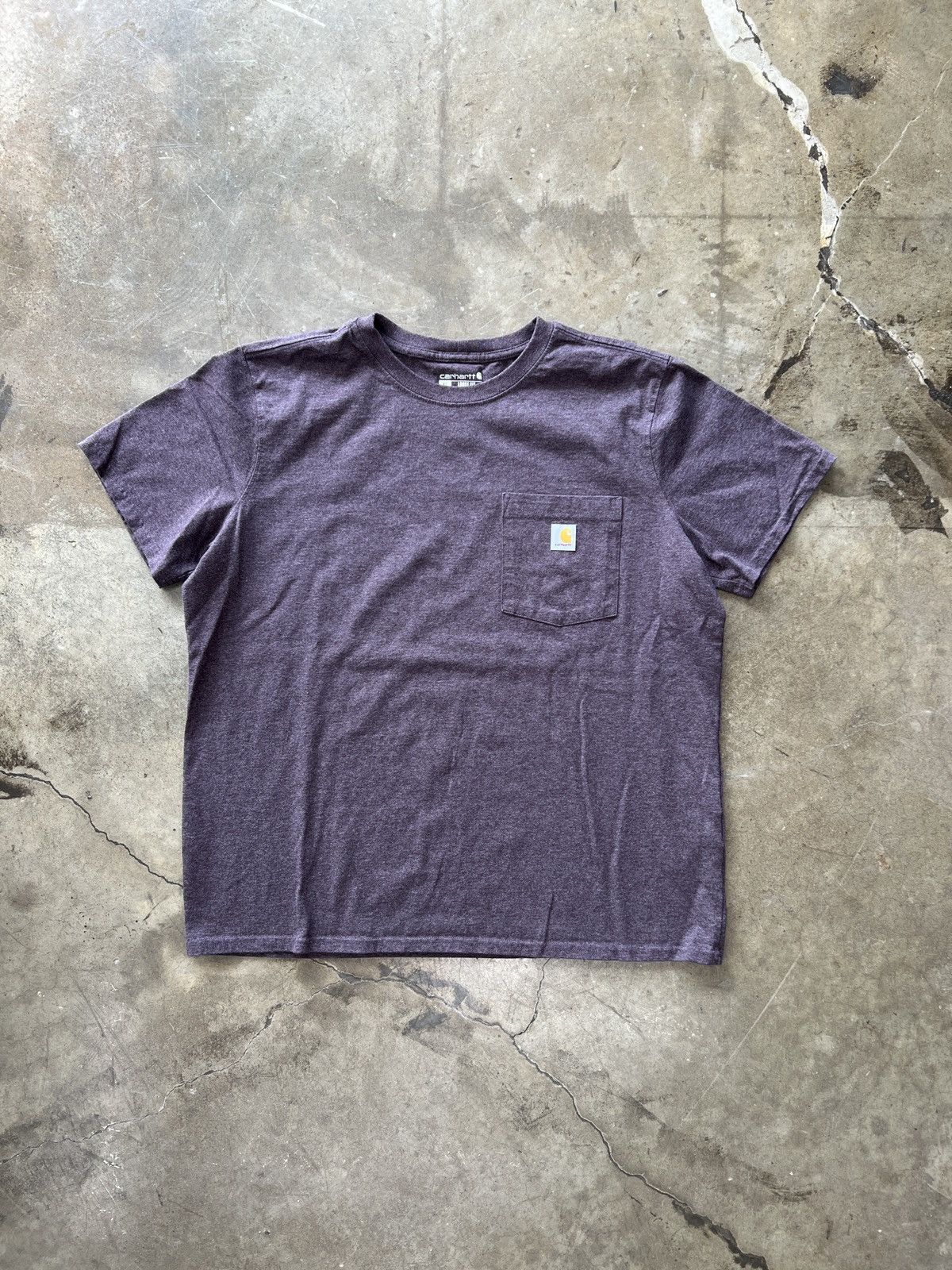 Carhartt × Vintage Carhartt Loose Fit Mauve Pocket Tee XL Size US XL / EU 56 / 4 - 2 Thumbnail
