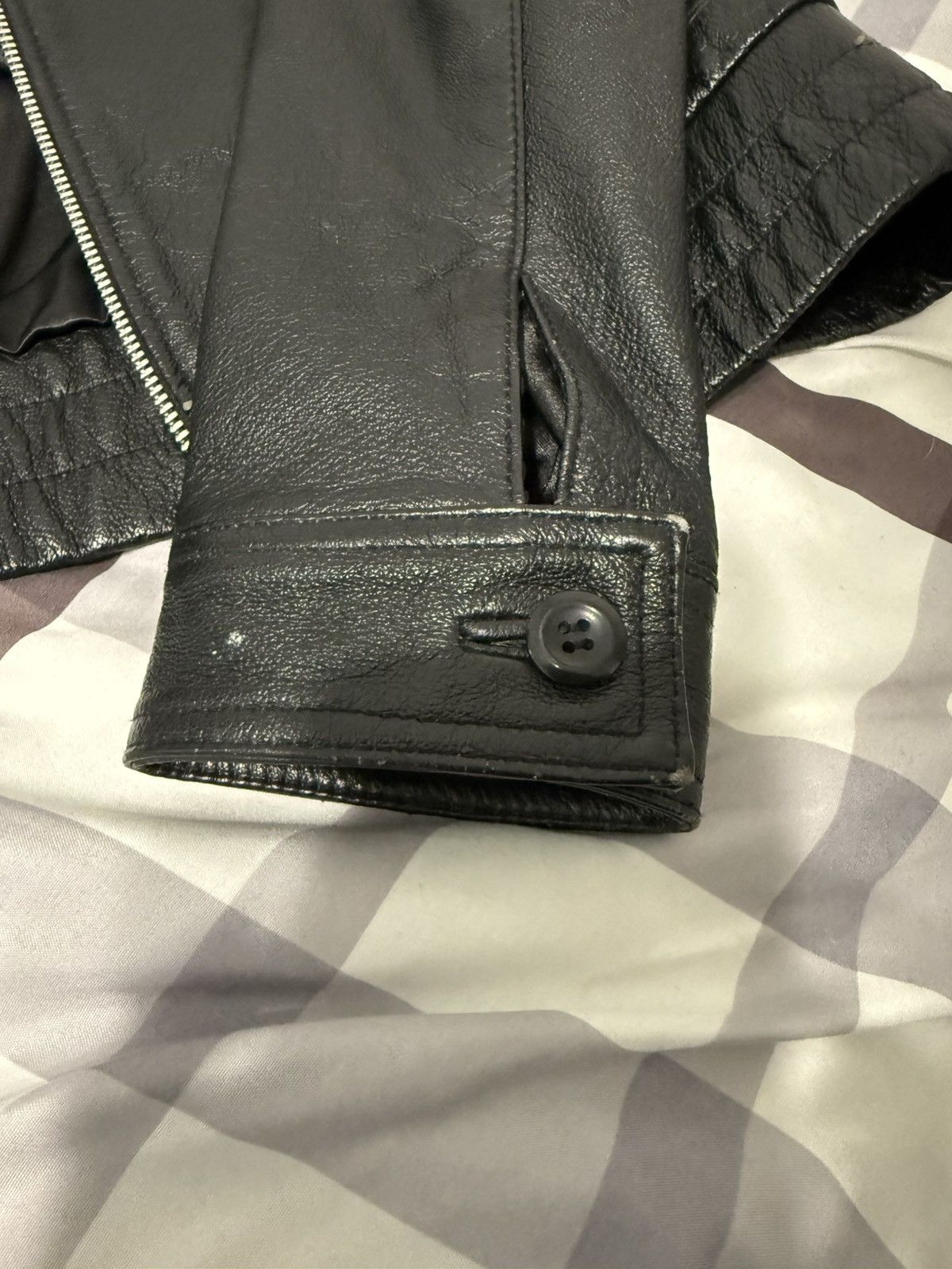 Japanese Brand Vintage leather jacket Size US S / EU 44-46 / 1 - 6 Thumbnail