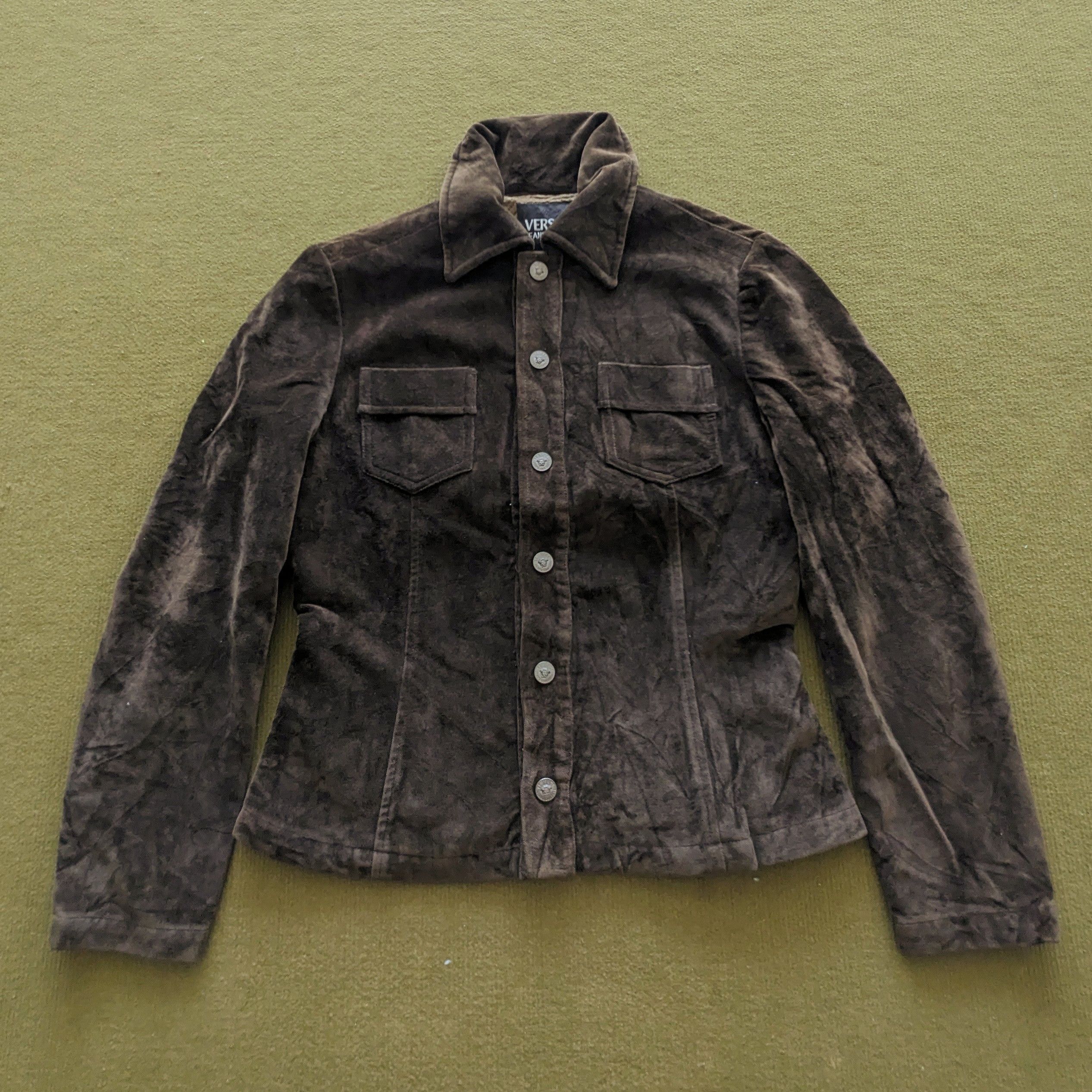 Versace Jeans Couture Vintage VERSACE JEANS COUTURE Designer Brand Jacket Size US S / EU 44-46 / 1 - 1 Thumbnail
