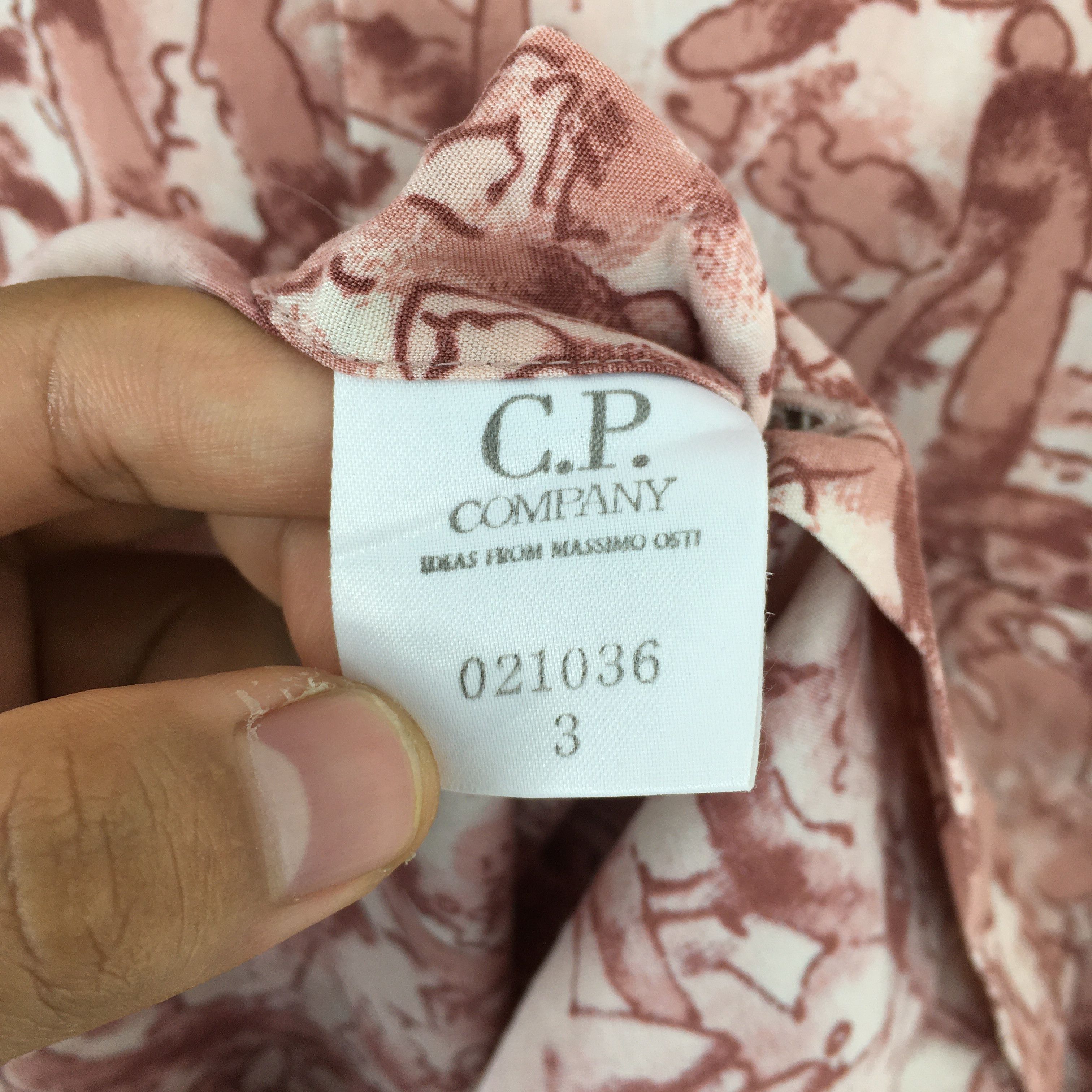 C.P. Company × Massimo Osti Vintage C.P. Company Funky Pop Art Rayon Shirt Medium Size US M / EU 48-50 / 2 - 7 Thumbnail