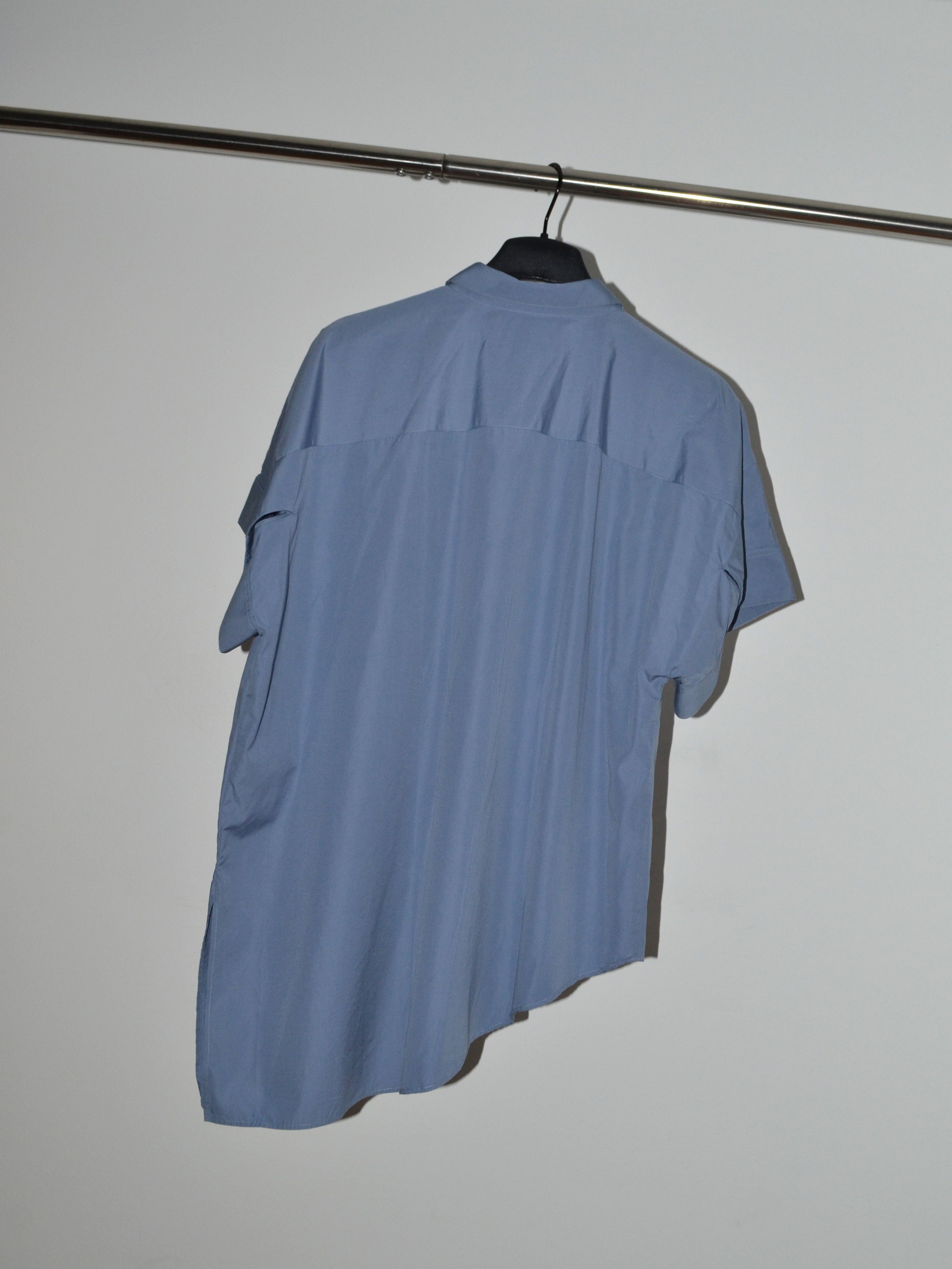 Jil Sander SS2018 Asymmetric Button Up Shirt Size US M / EU 48-50 / 2 - 7 Thumbnail