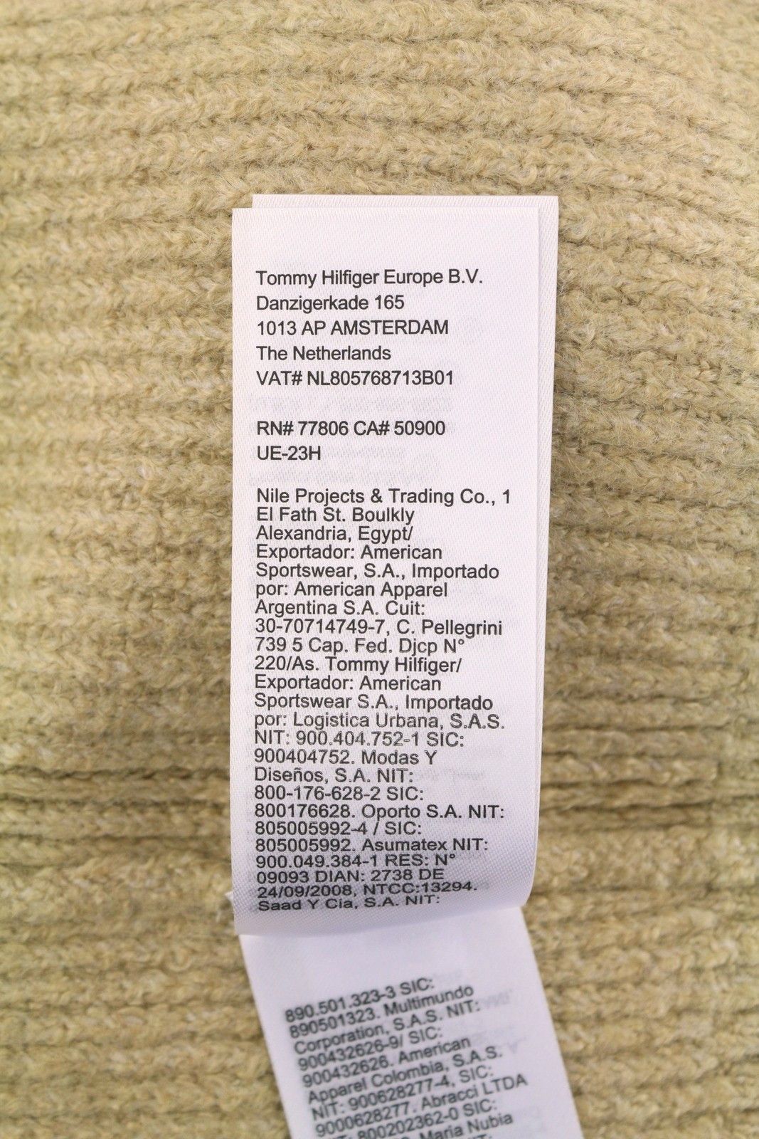 Tommy Hilfiger SLIM CABLE KNIT XL Gentle Gold Brown Jumper 87379 Size US XL / EU 56 / 4 - 9 Thumbnail
