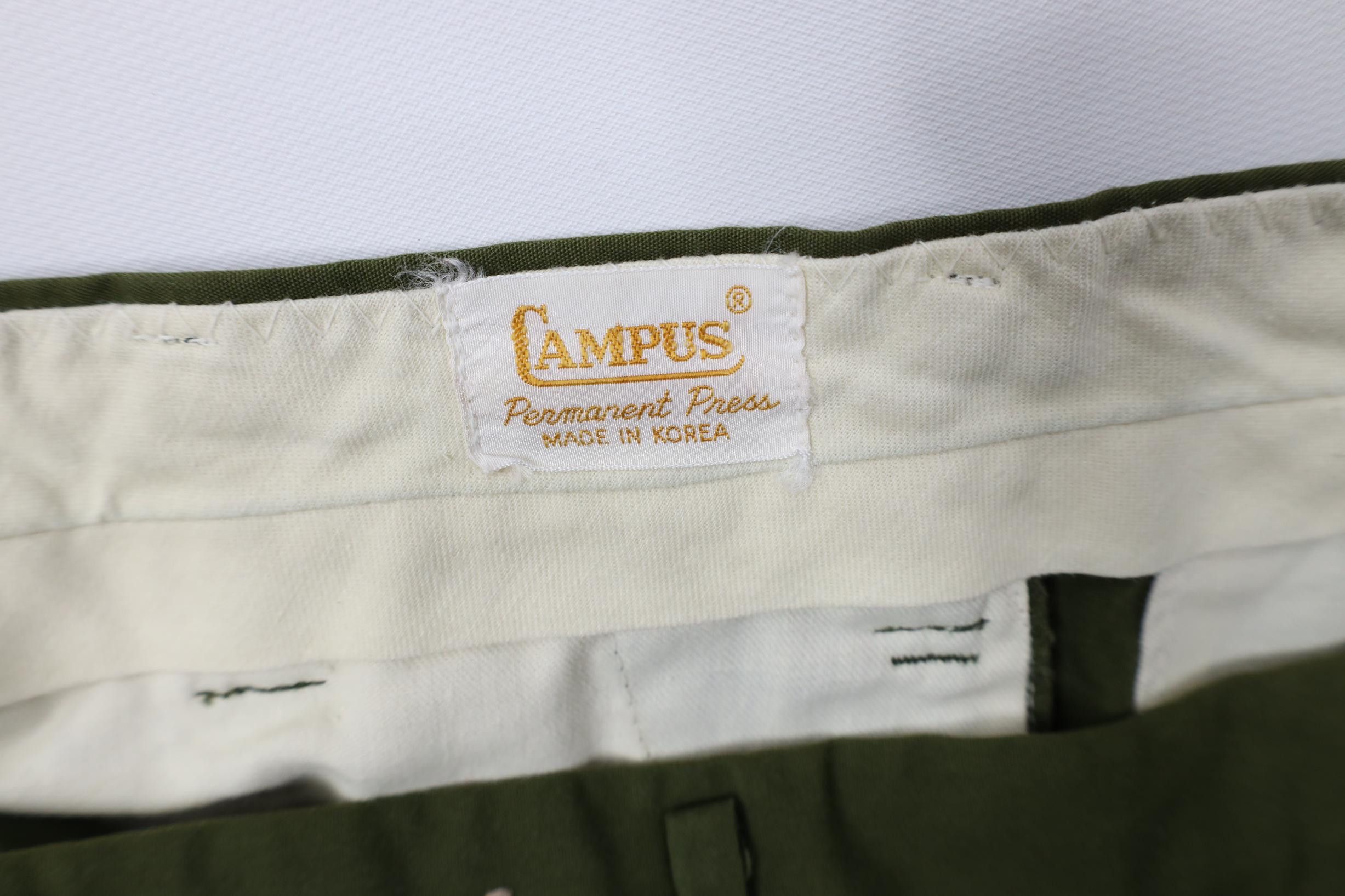 Vintage Vintage 60s 70s Streetwear Above Knee Chino Shorts Green Size US 30 / EU 46 - 6 Thumbnail