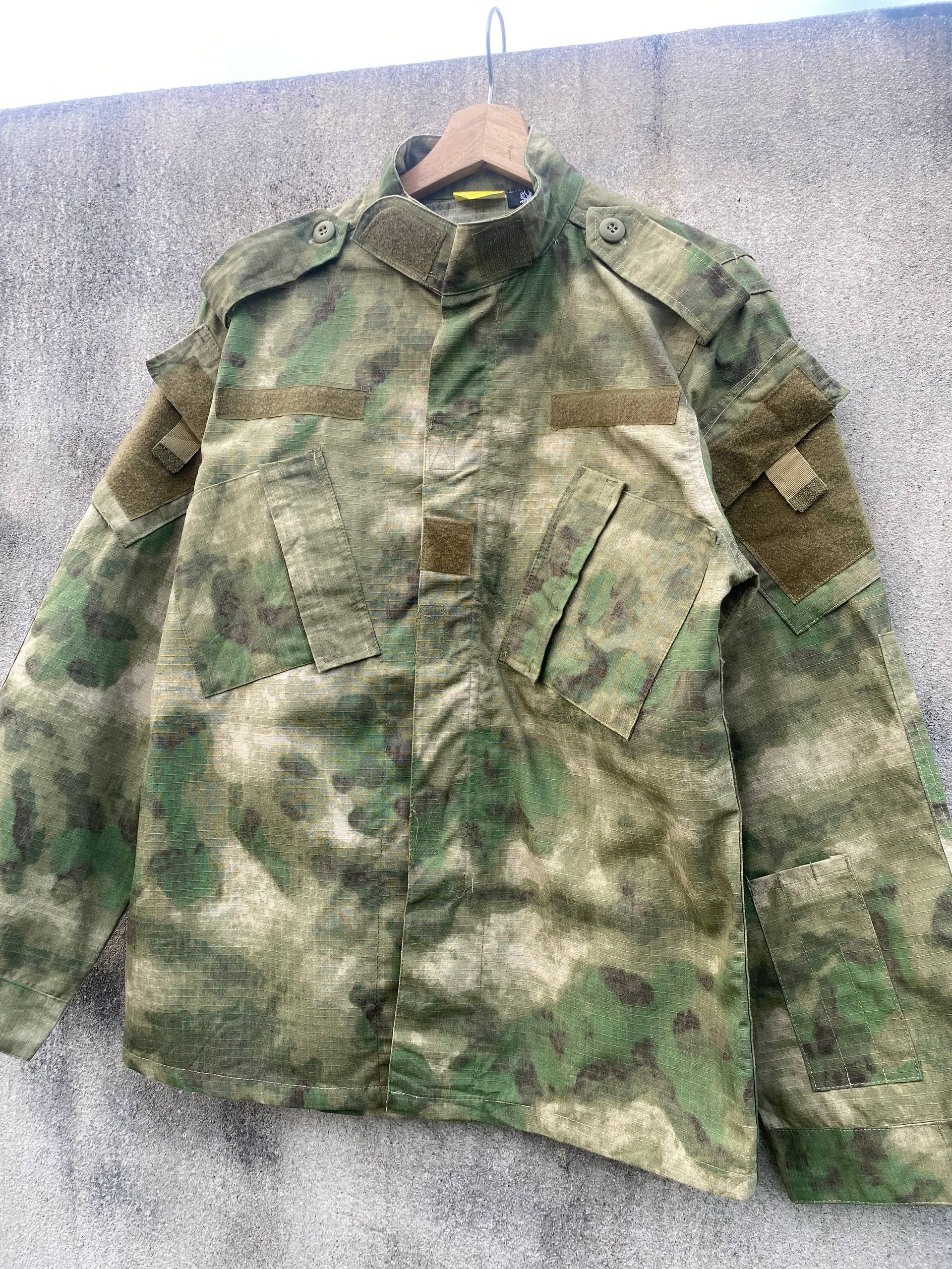 Falcon Garments FB Falcon Army Combat Uniform Ripstop Camo Tactical Jacket Size US XS / EU 42 / 0 - 2 Thumbnail