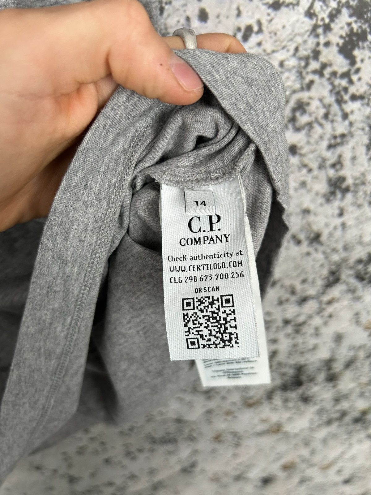 C.P. Company C.P. Company Grey Tee Gorpcore Streetwear Hype Size US S / EU 44-46 / 1 - 4 Thumbnail