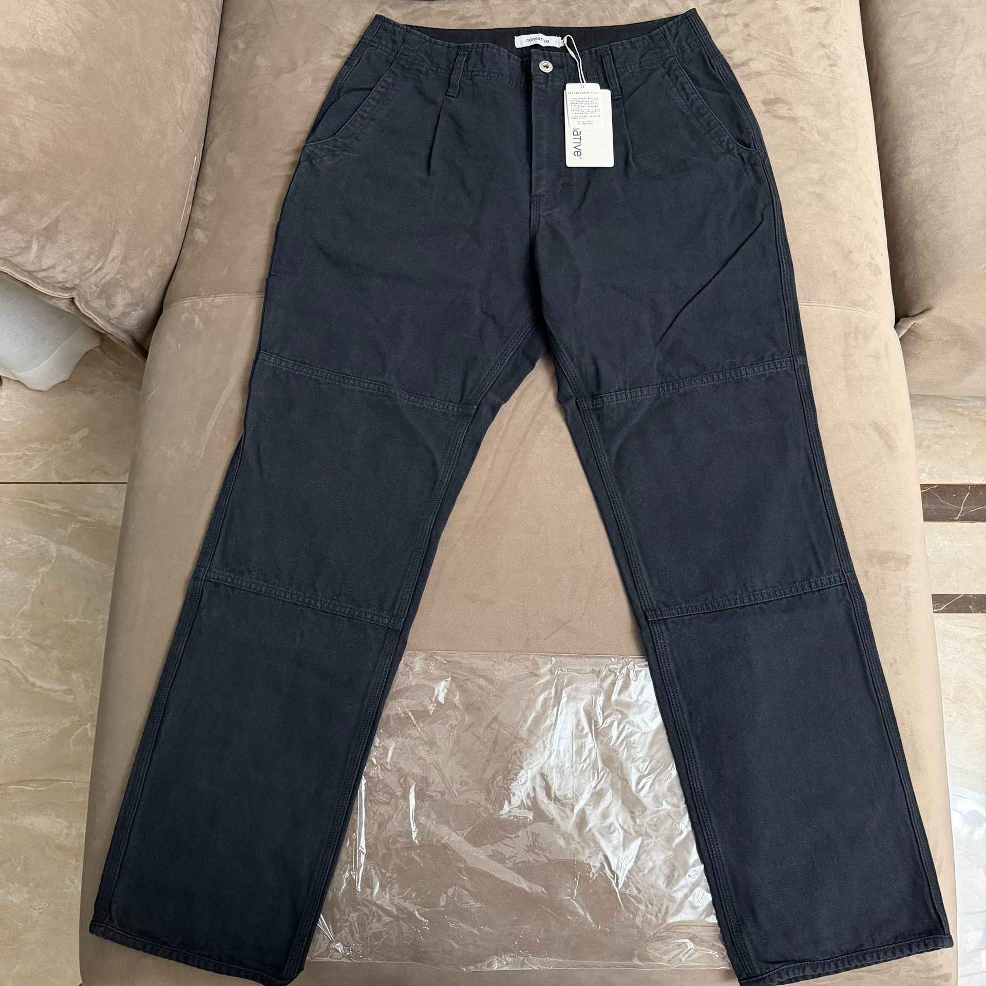 Nonnative nonnative WORKER TROUSERS SULFUR DYE Size US 26 / EU 42 - 1 Thumbnail