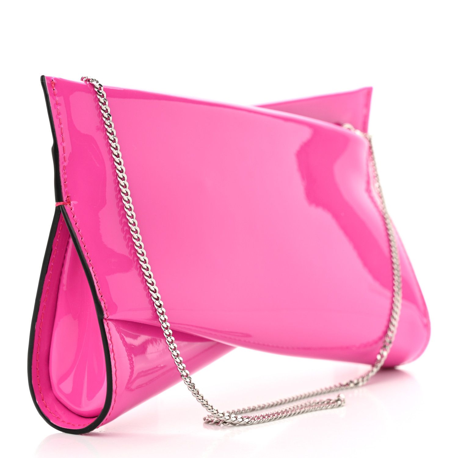 Christian Louboutin o1s1wg111124 Size: OS/ Loubitwist Small Clutch in Pink Size ONE SIZE - 3 Thumbnail
