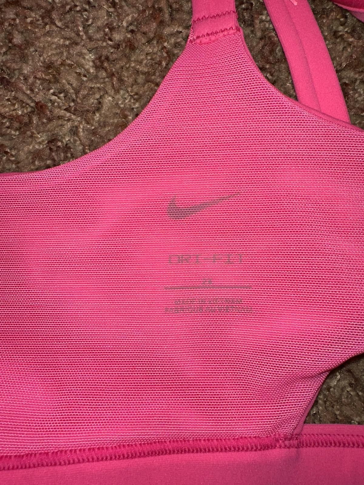Nike Nike Zenvy Sgrappy Light Support Padded Sports Bra Sample Size ONE SIZE - 4 Thumbnail