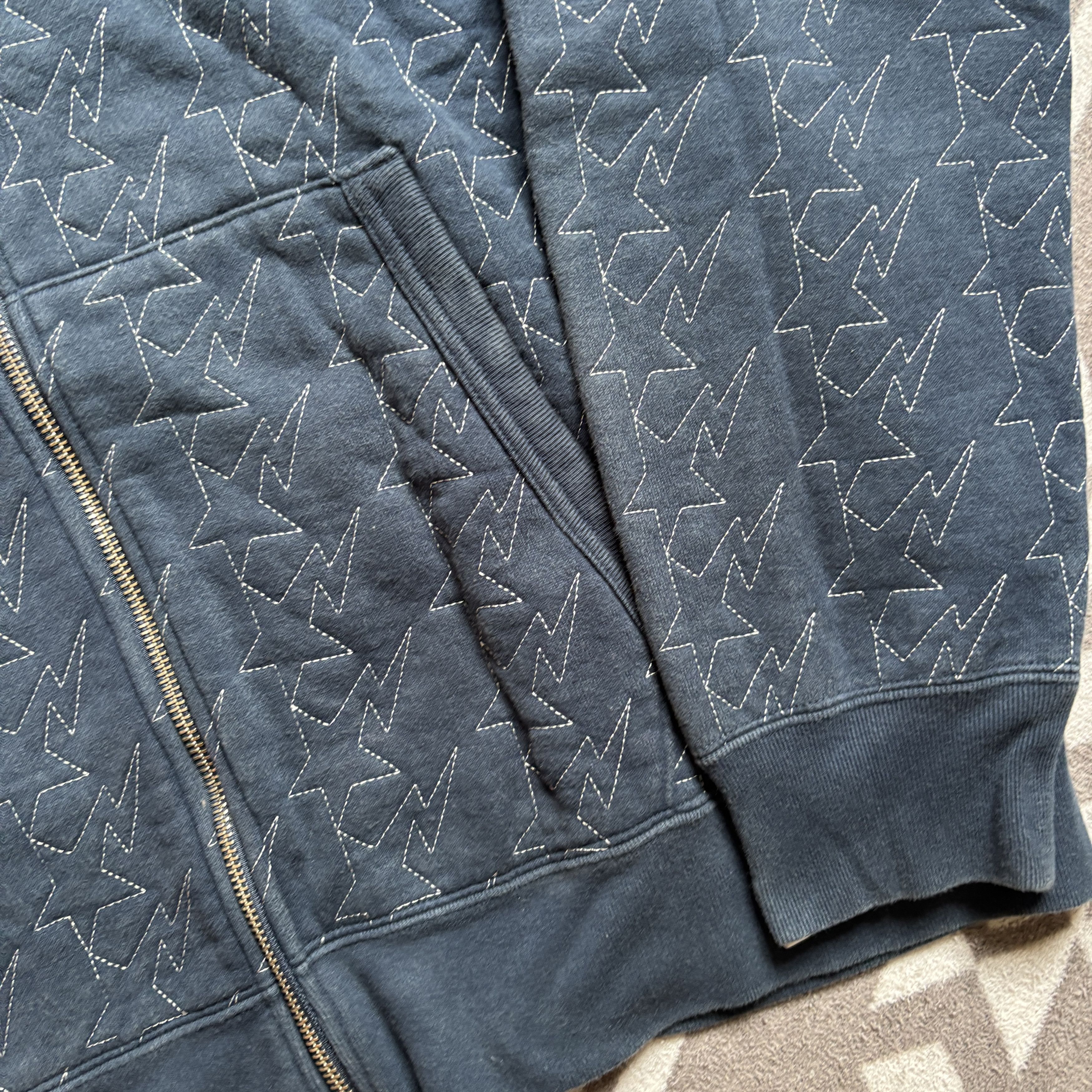 Bape RARE Bapesta Stitching hoodie Size US XL / EU 56 / 4 - 5 Thumbnail