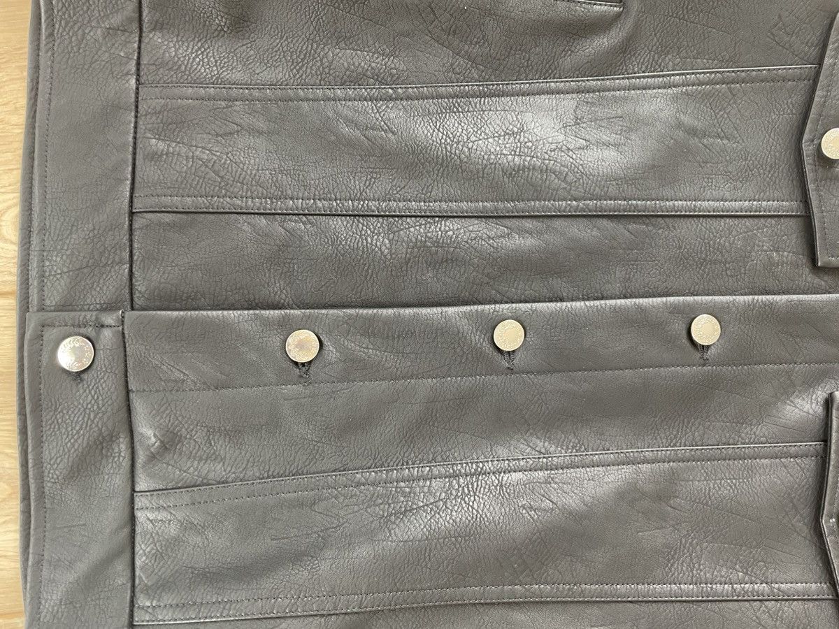 Sefr Séfr Black Pleather Jacket Size US S / EU 44-46 / 1 - 4 Thumbnail