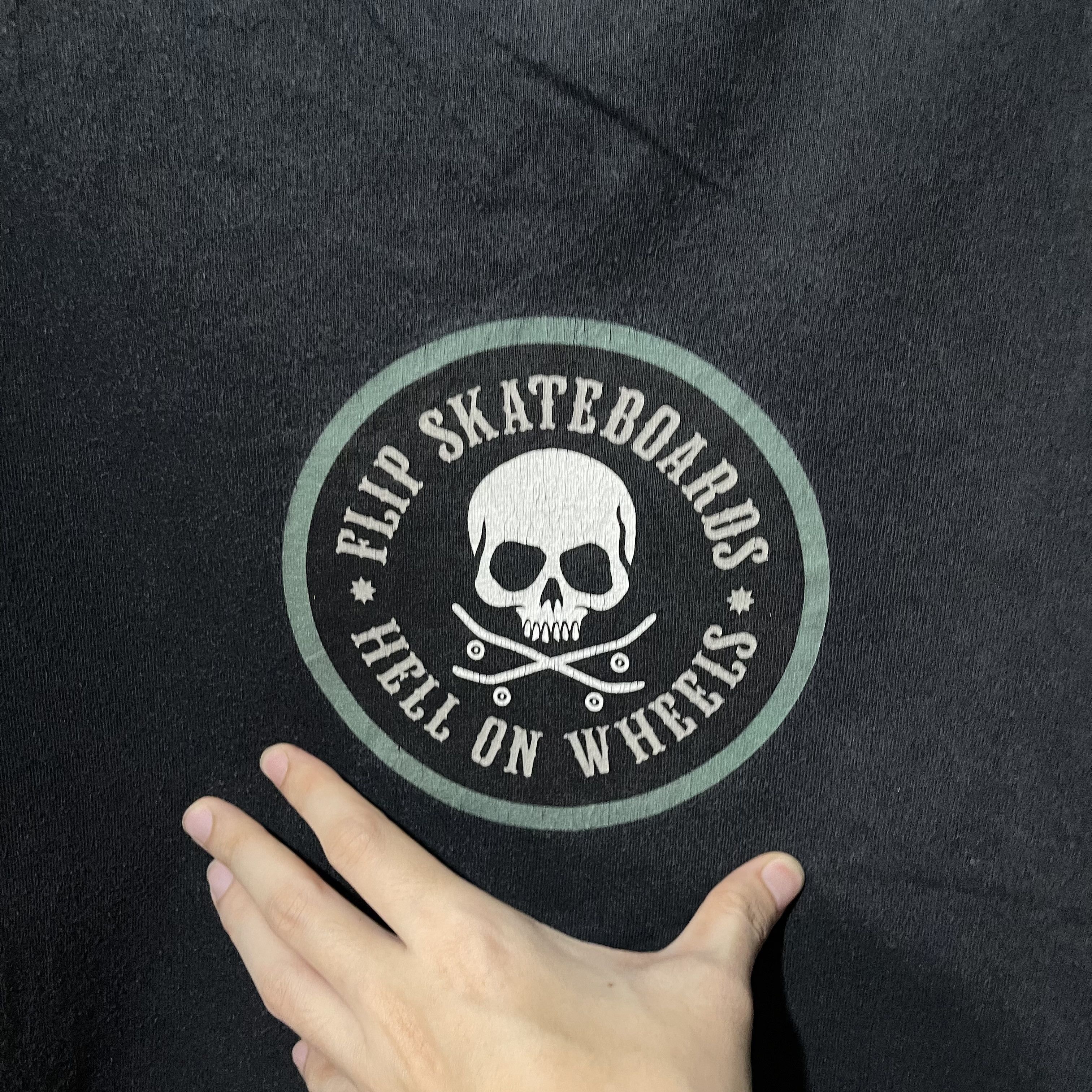 Flip Skateboards × Vintage Vintage 90s Flip Skatebaord Shirt Size US XL / EU 56 / 4 - 2 Thumbnail