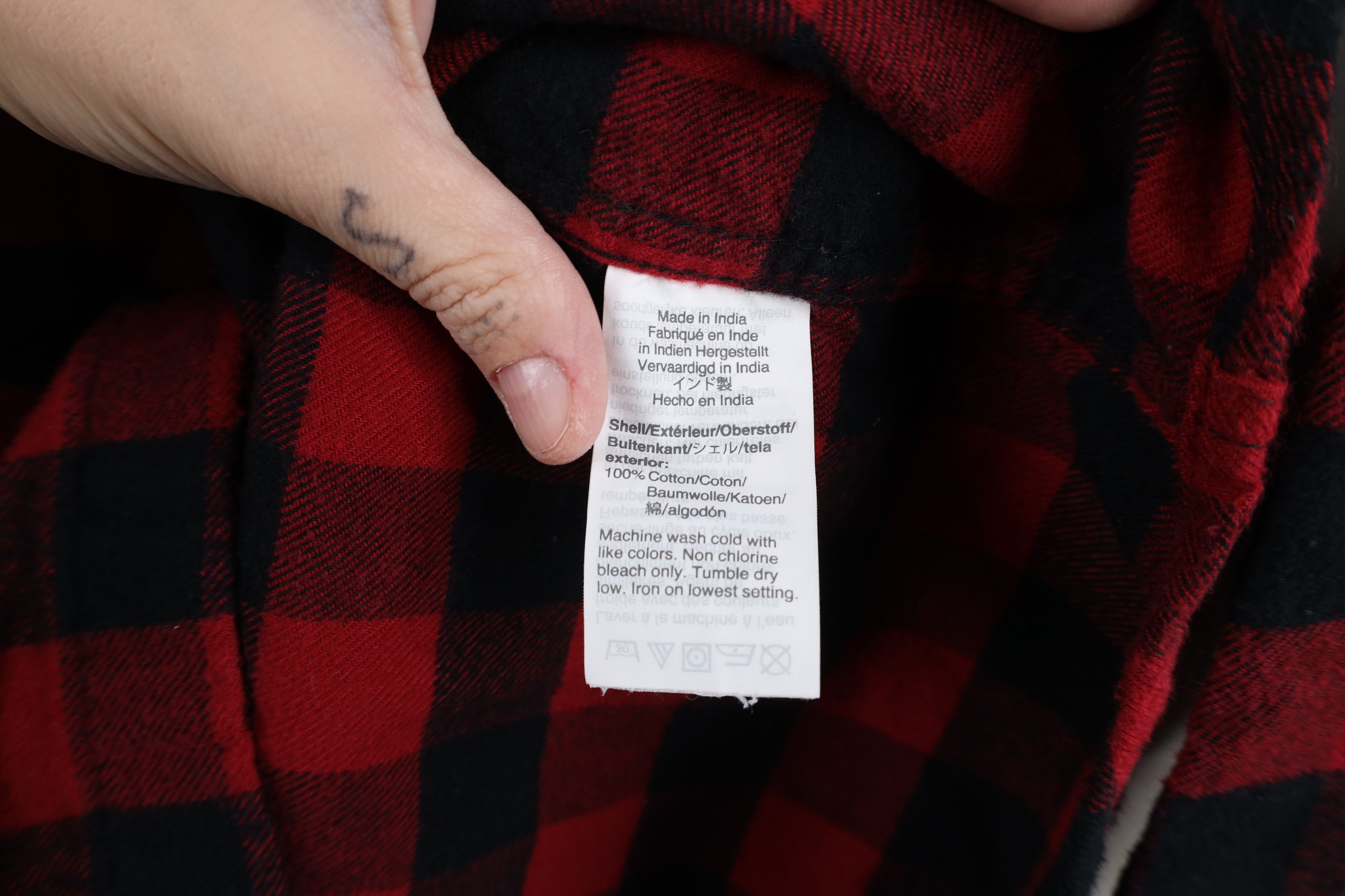 J.Crew J Crew Buffalo Plaid Flannel Collared Button Shirt Cotton Size US L / EU 52-54 / 3 - 8 Thumbnail