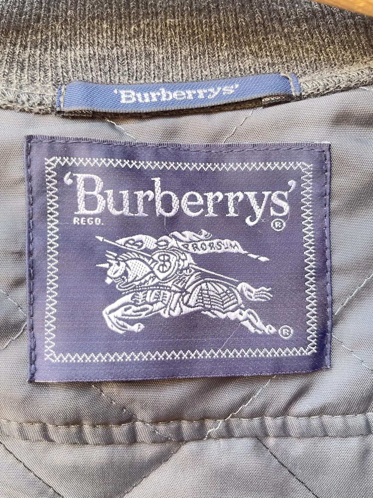 Burberry 🔥 Burberry light bomber wool cardigan jacket size xl Size US XL / EU 56 / 4 - 8 Thumbnail