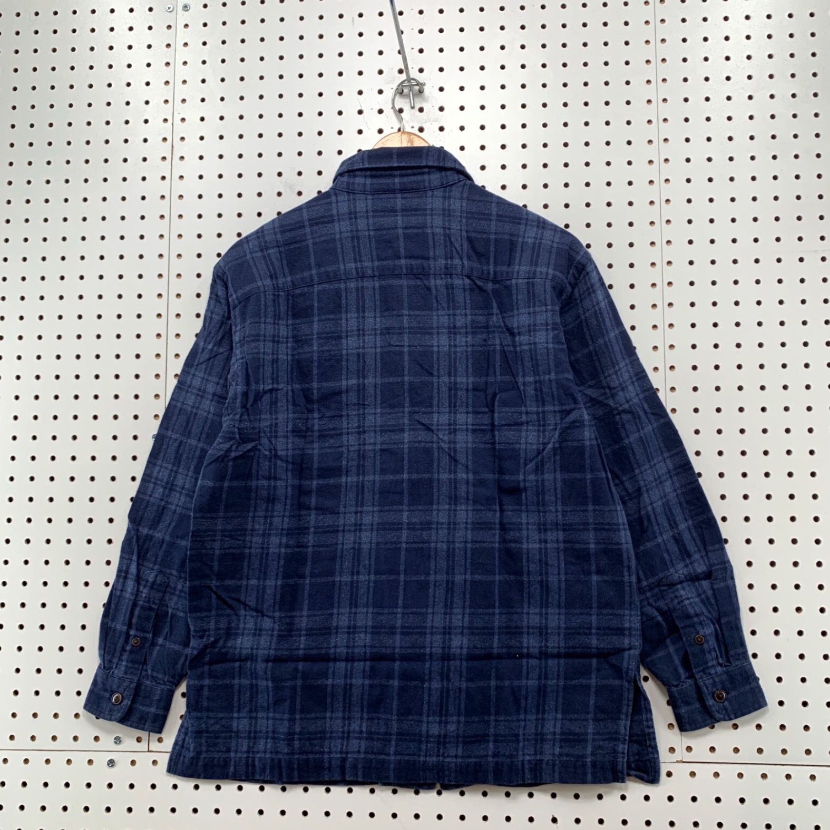 Ralph Lauren VINTAGE Lauren Ralph Lauren Zip Flannel Jacket Womens Small Blue Plaid 20x27 Jacket Womens Small Blue Plaid 20x27 Size S / US 4 / IT 40 - 2 Thumbnail