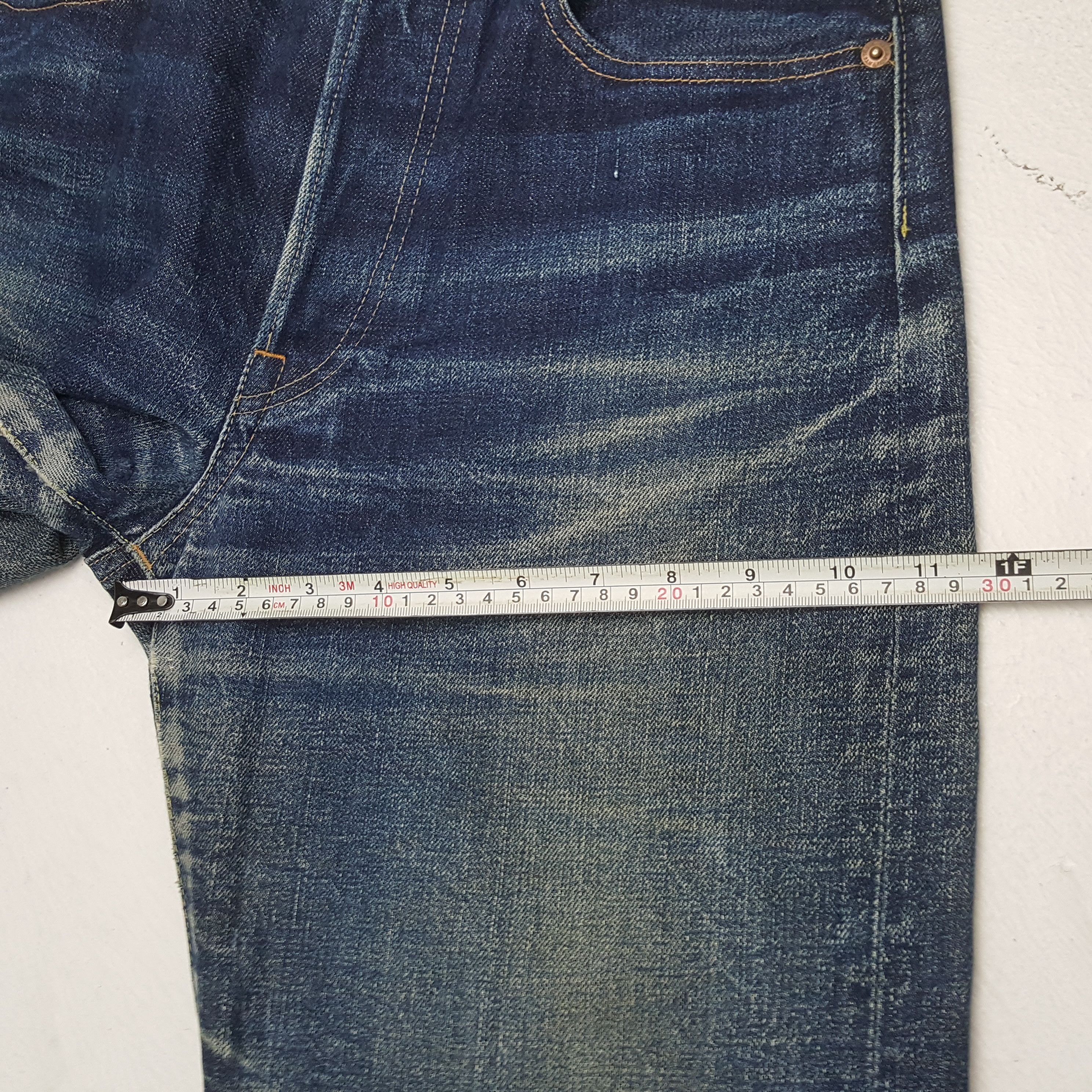 Hysteric Glamour × Japanese Brand × Vintage HYSTERIC GLAMOUR Japanese Brand Custom Art Jeans Size US 27 - 9 Thumbnail
