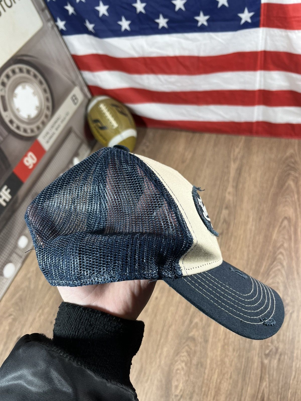 Von Dutch Vintage Von Dutch Distressed Cap Hat Size ONE SIZE - 6 Thumbnail