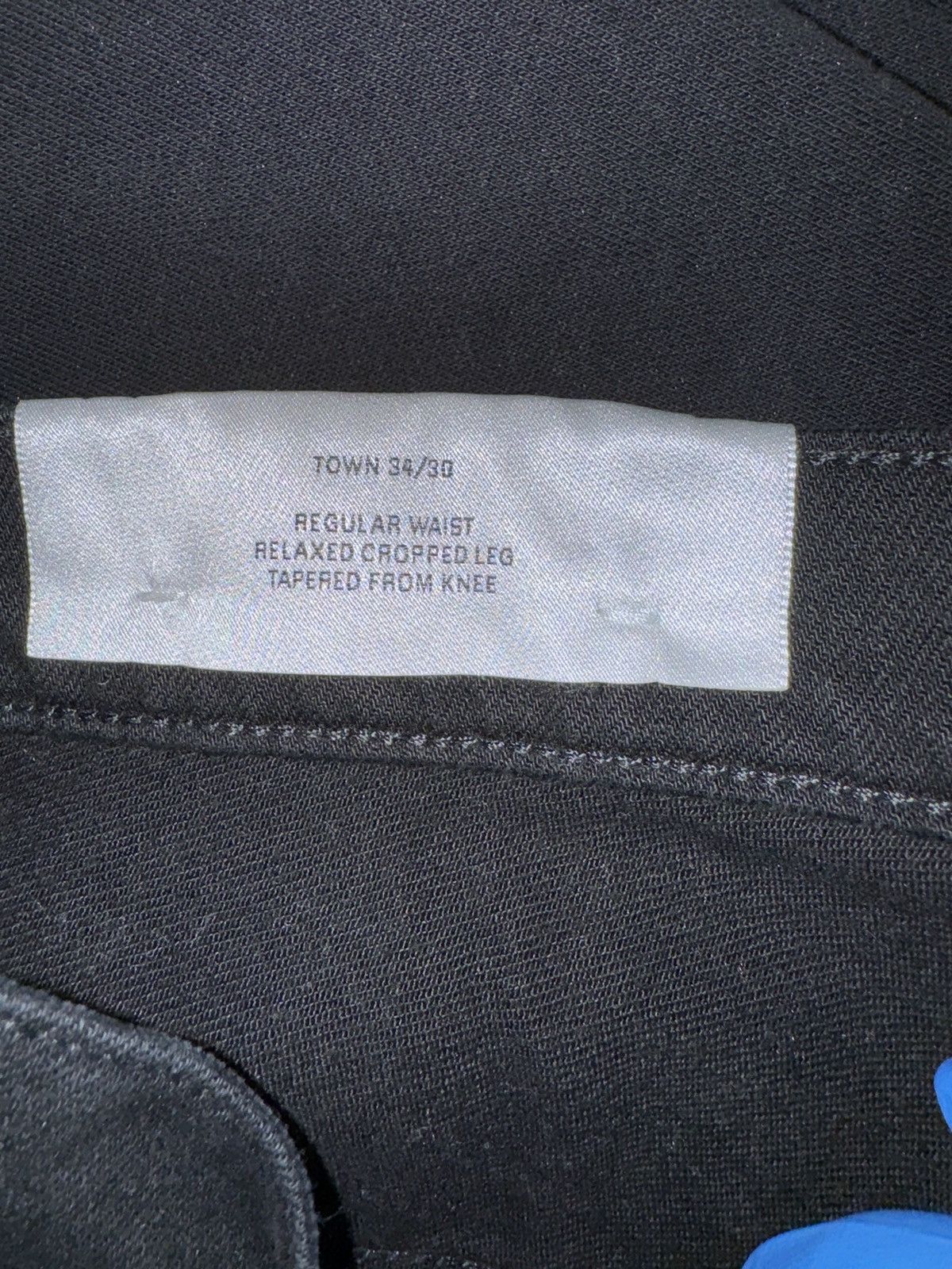 Acne Studios Acne Studios Town Black Fray Black Denim Jeans Size US 34 / EU 50 - 11 Thumbnail