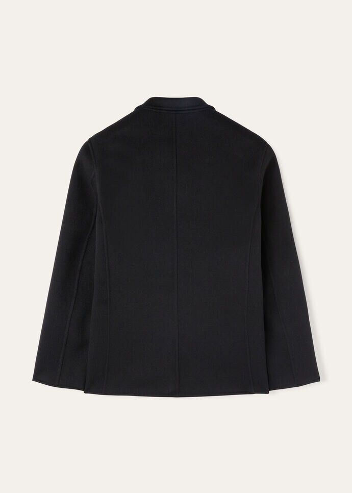 Loro Piana o1w1db10725 FAO5134 Paolo Jacket in Black Size US XL / EU 56 / 4 - 2 Thumbnail