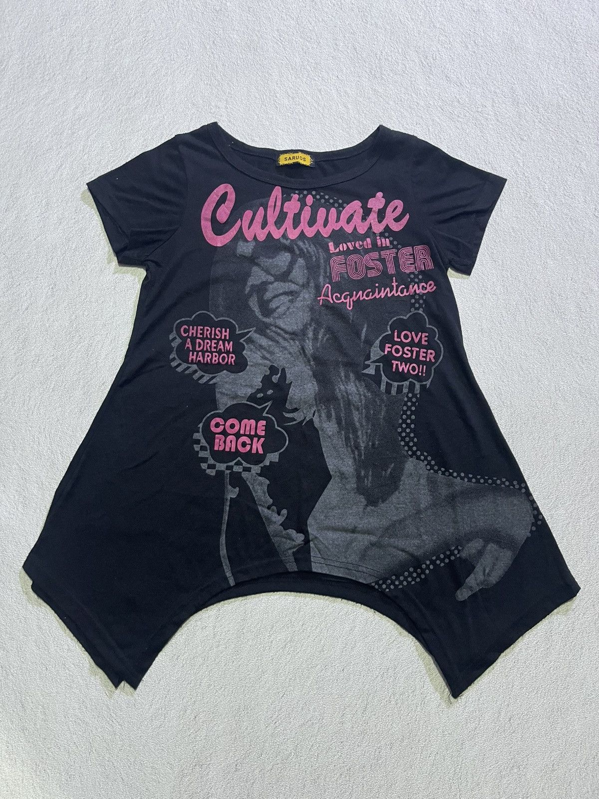 Hysteric Glamour Y2K SARUOS short sleeve tshirt women Size M / US 6-8 / IT 42-44 - 1 Thumbnail