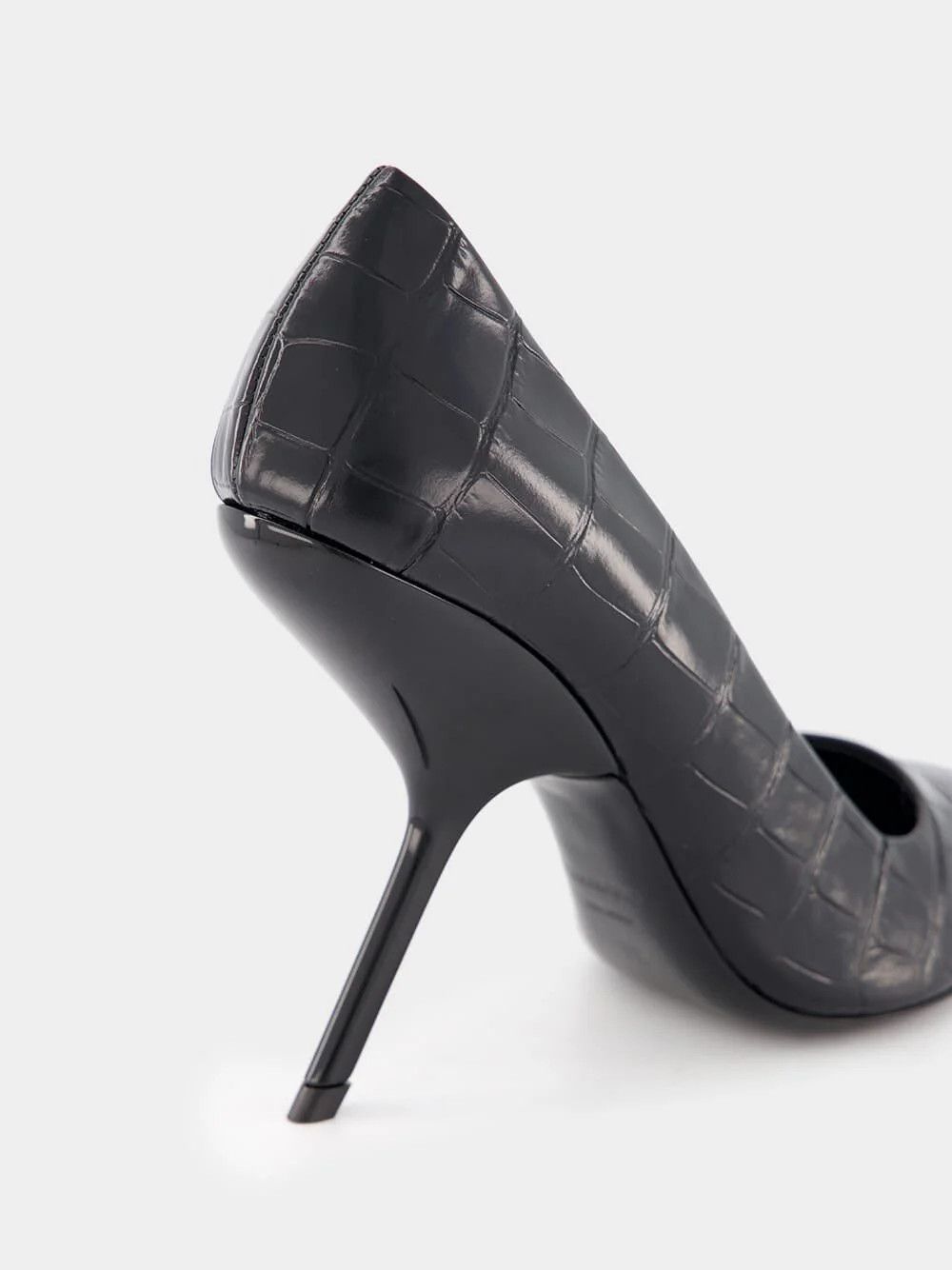 Salvatore Ferragamo o1s1rm0924 Eva Leather Pumps in Black Size US 5.5 / IT 35.5 - 6 Thumbnail