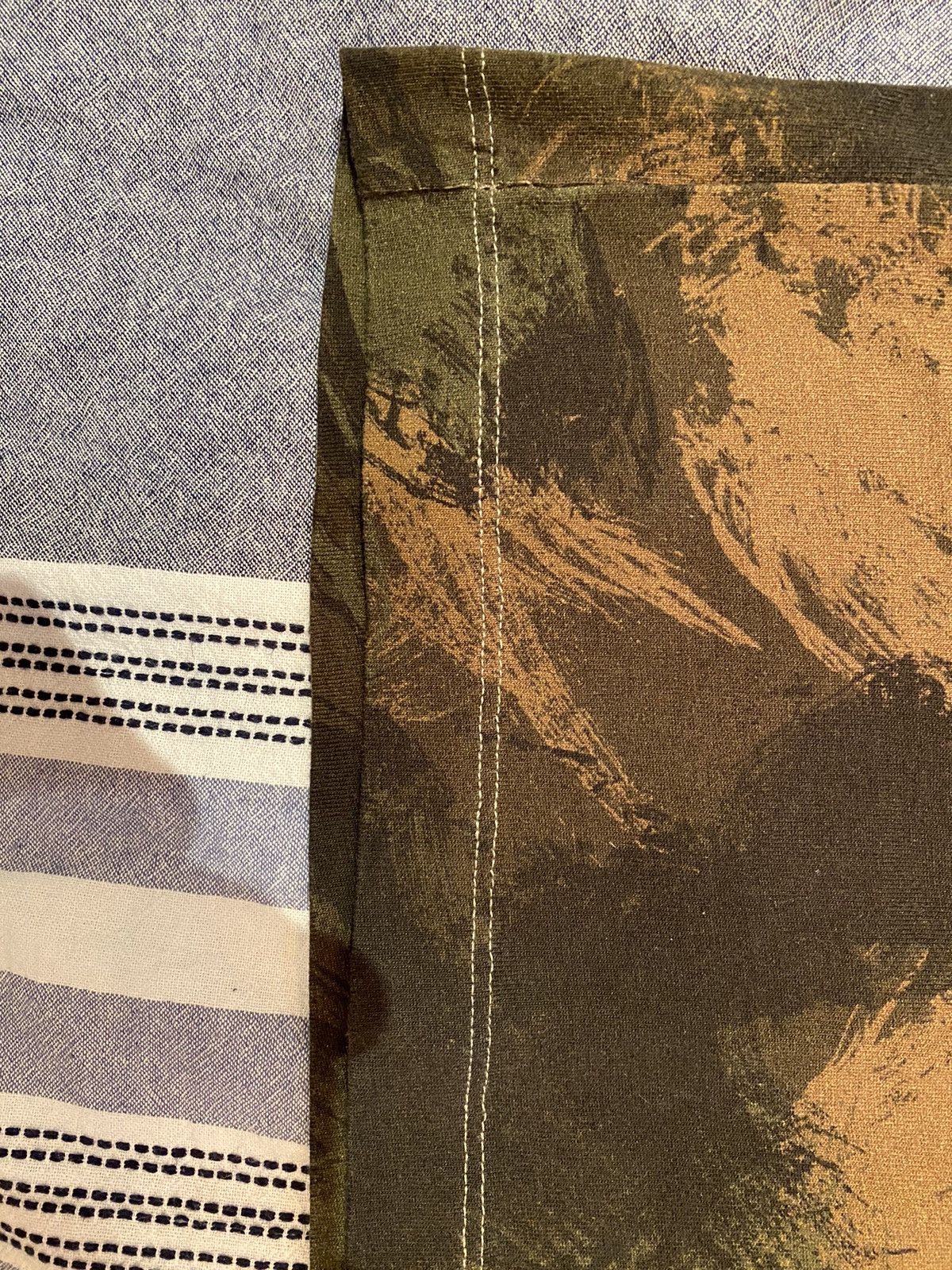 Off-White Off-White Khaki Paintbrush Camo Oversized T-Shirt Size US S / EU 44-46 / 1 - 6 Thumbnail
