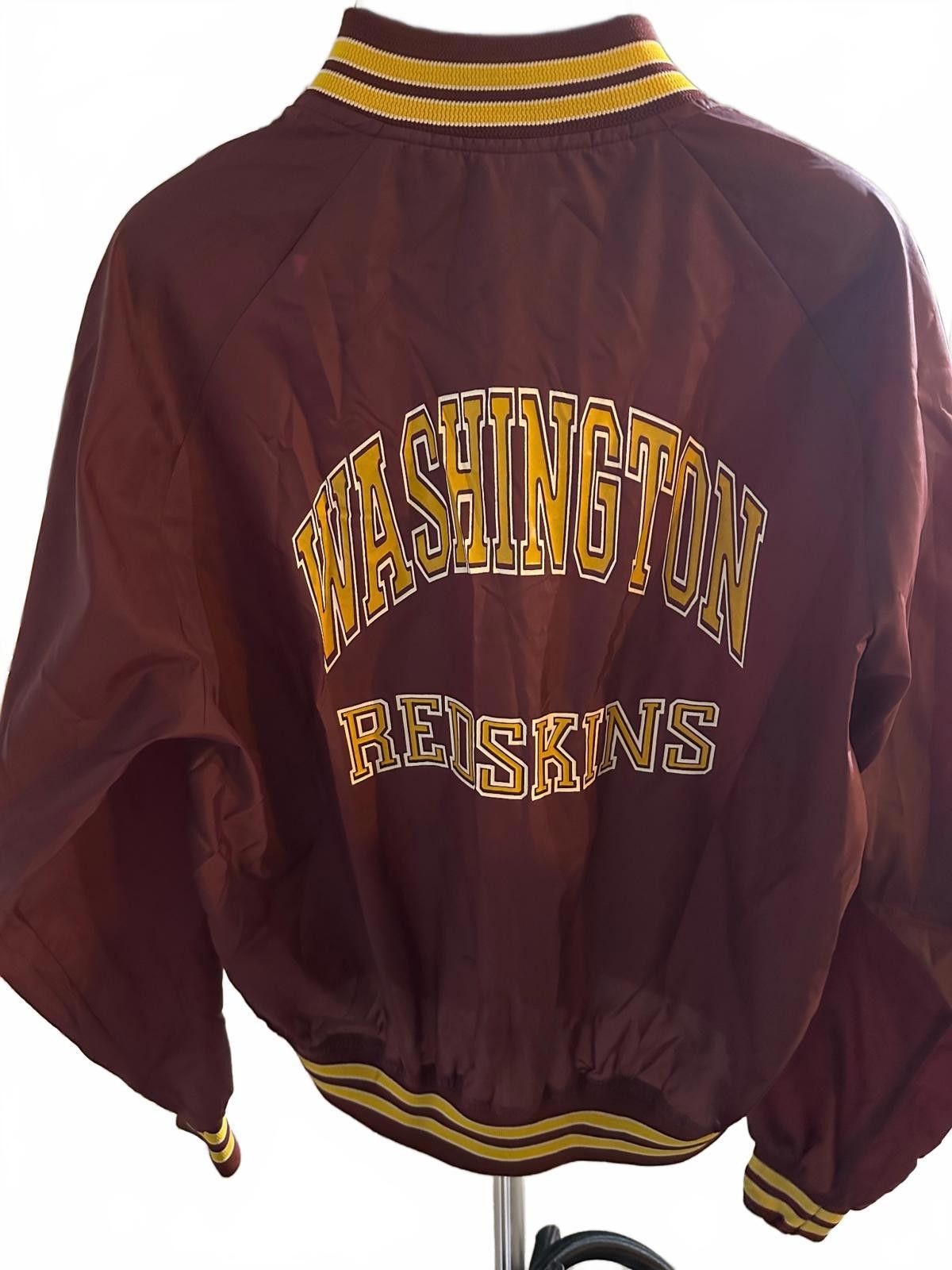 Chalk Line Vintage 80s/90s Washington Redskins VarsityStyle Windbreaker Size US XL / EU 56 / 4 - 2 Thumbnail