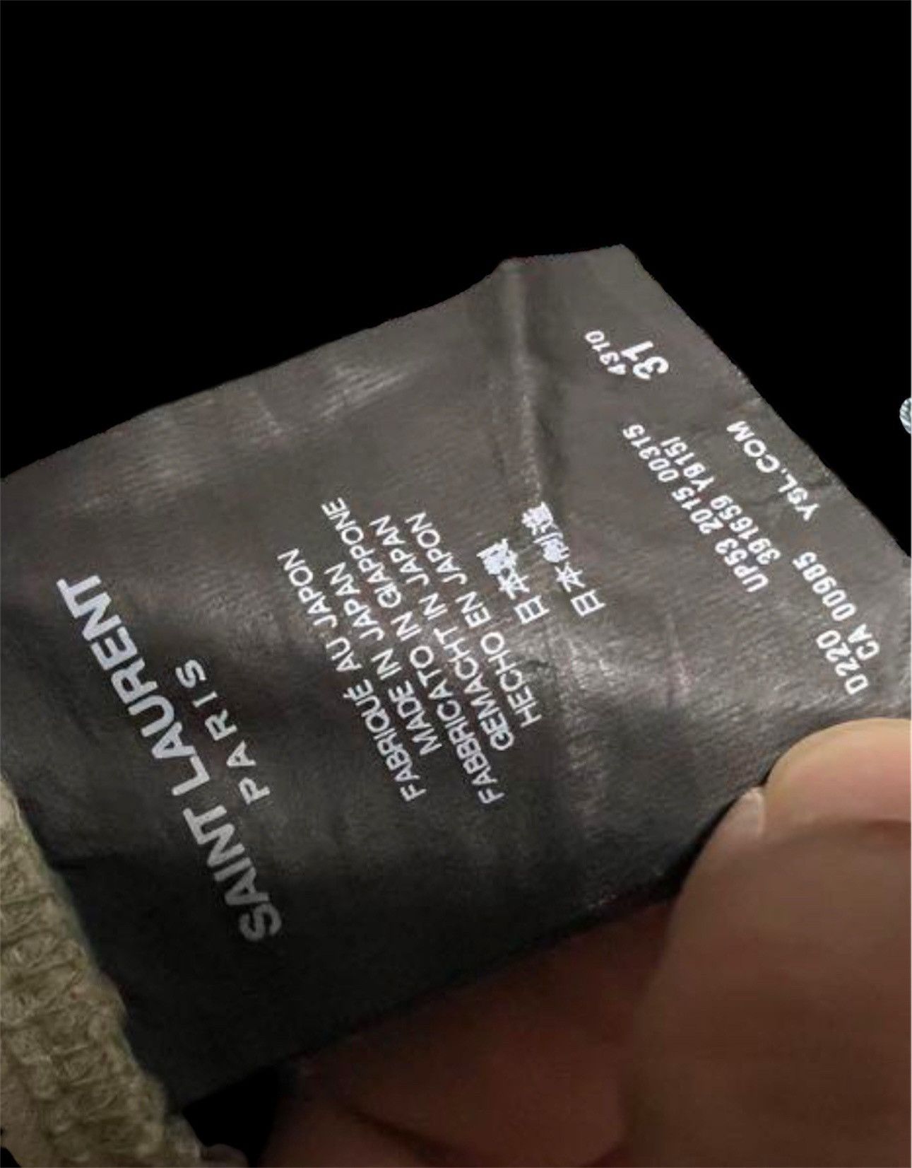 Saint Laurent Paris SAINT LAURENT PARIS 16AW Destroyed Denim Pants Size US 31 - 8 Thumbnail
