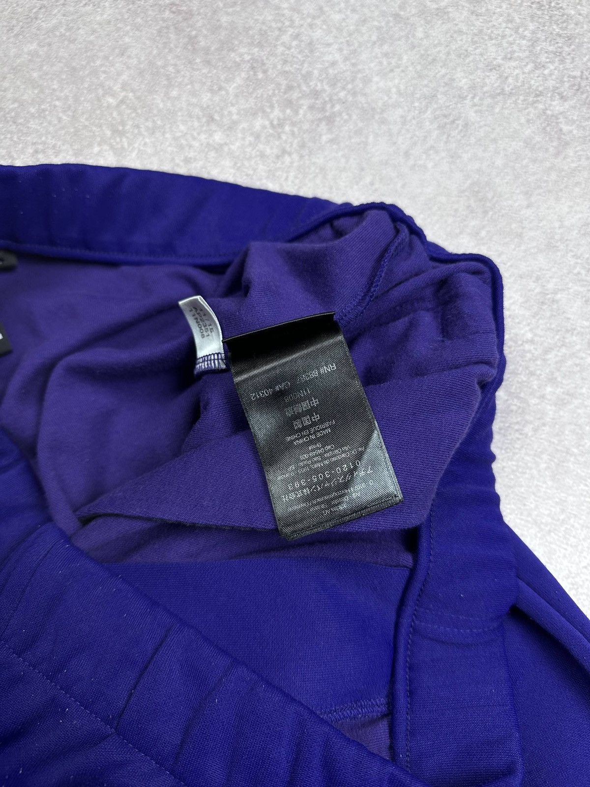 Yohji Yamamoto Vintage Y-3 Yohji Yamamoto Purple Track Pants M Size US 32 / EU 48 - 9 Thumbnail