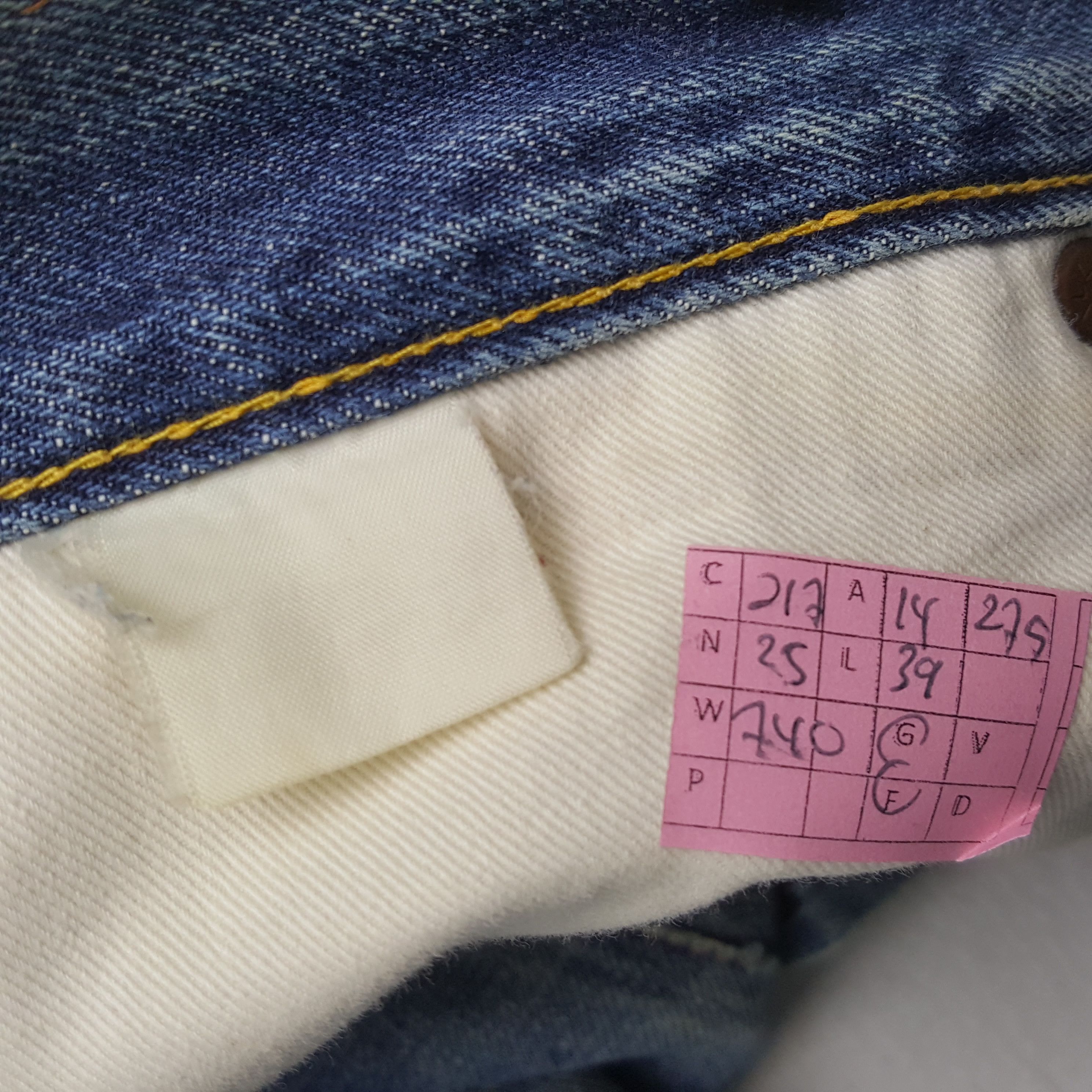 Japanese Brand × Vintage EVIS Japanese Brand Streetwear Custom Daicock Jeans Size US 28 / EU 44 - 14 Thumbnail