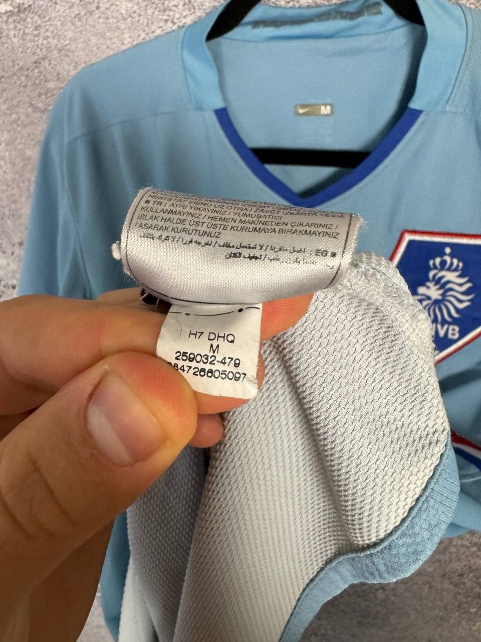 Nike Netherlands National Team 2008 Away Nike Soccer Jersey Size US M / EU 48-50 / 2 - 12 Thumbnail