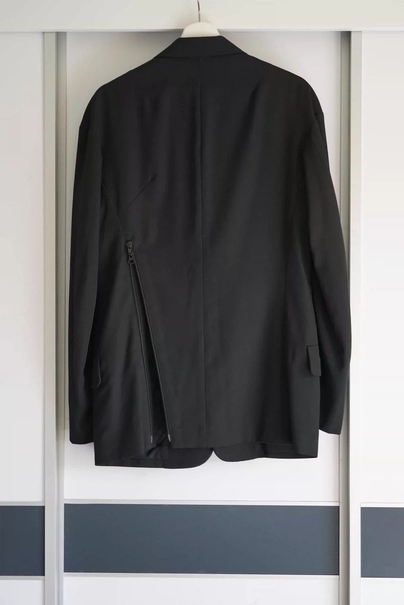 Yohji Yamamoto Yohji Yamamoto Yohji Yamamoto Wool Suit with Zipper Detail Size US S / EU 44-46 / 1 - 2 Thumbnail