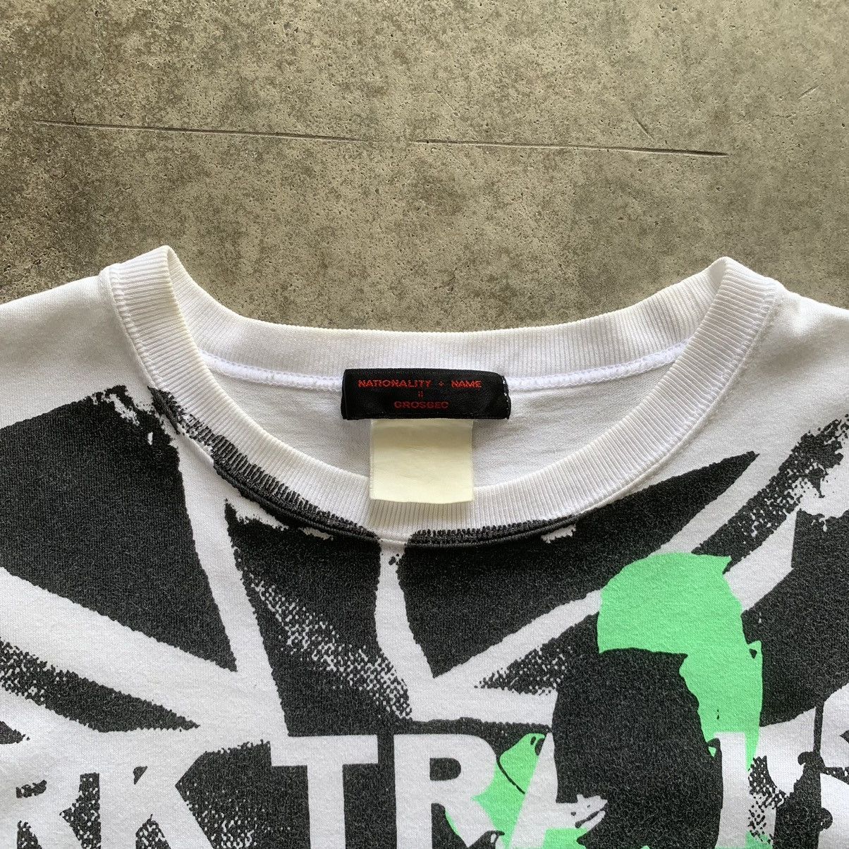 Japanese Brand Nationality + Name Grosbec inspired Fifth Column Punk Shirt Size US M / EU 48-50 / 2 - 5 Thumbnail