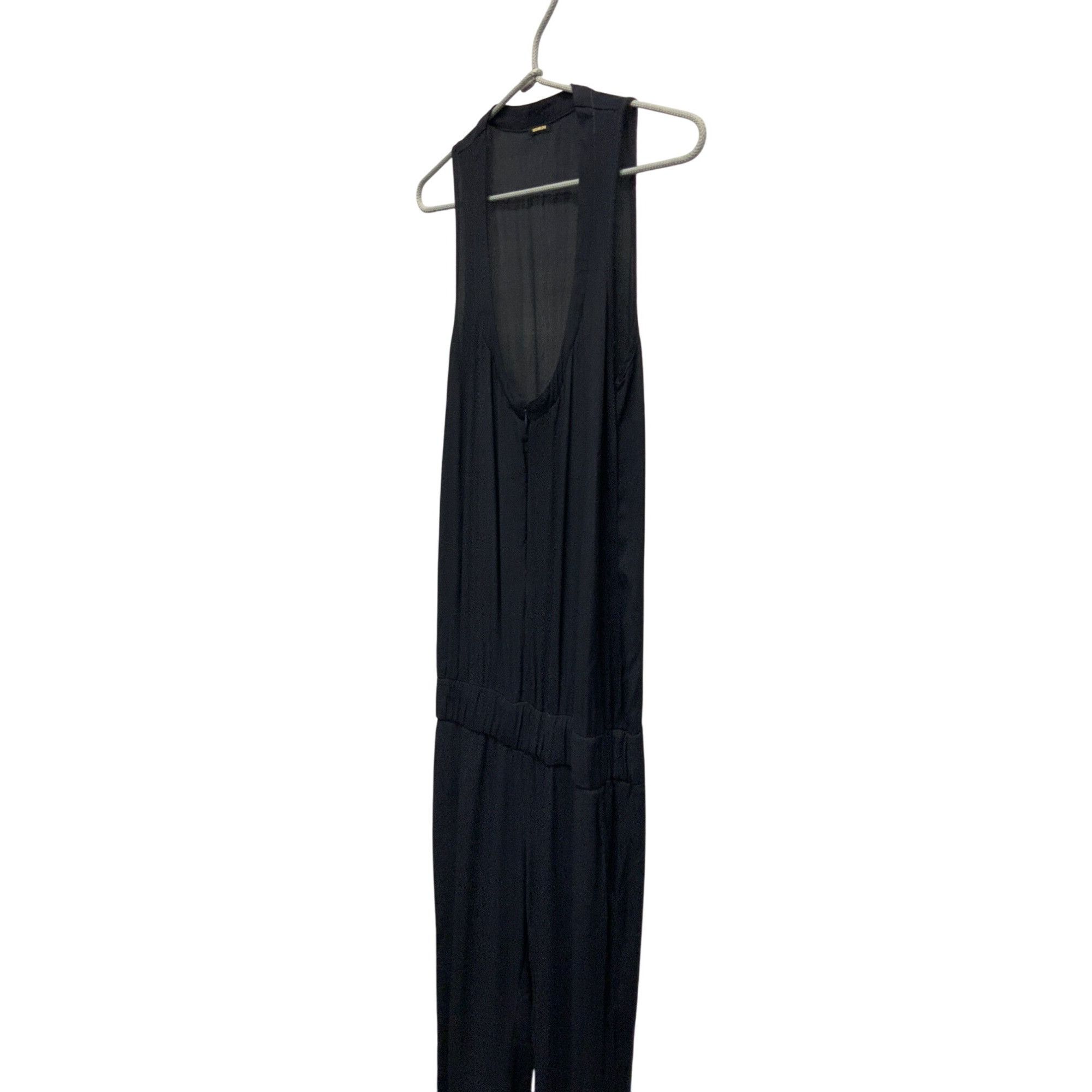 MONROW Monrow Neptune Crepe Jumpsuit Size 26" / US 2 / IT 38 - 10 Thumbnail