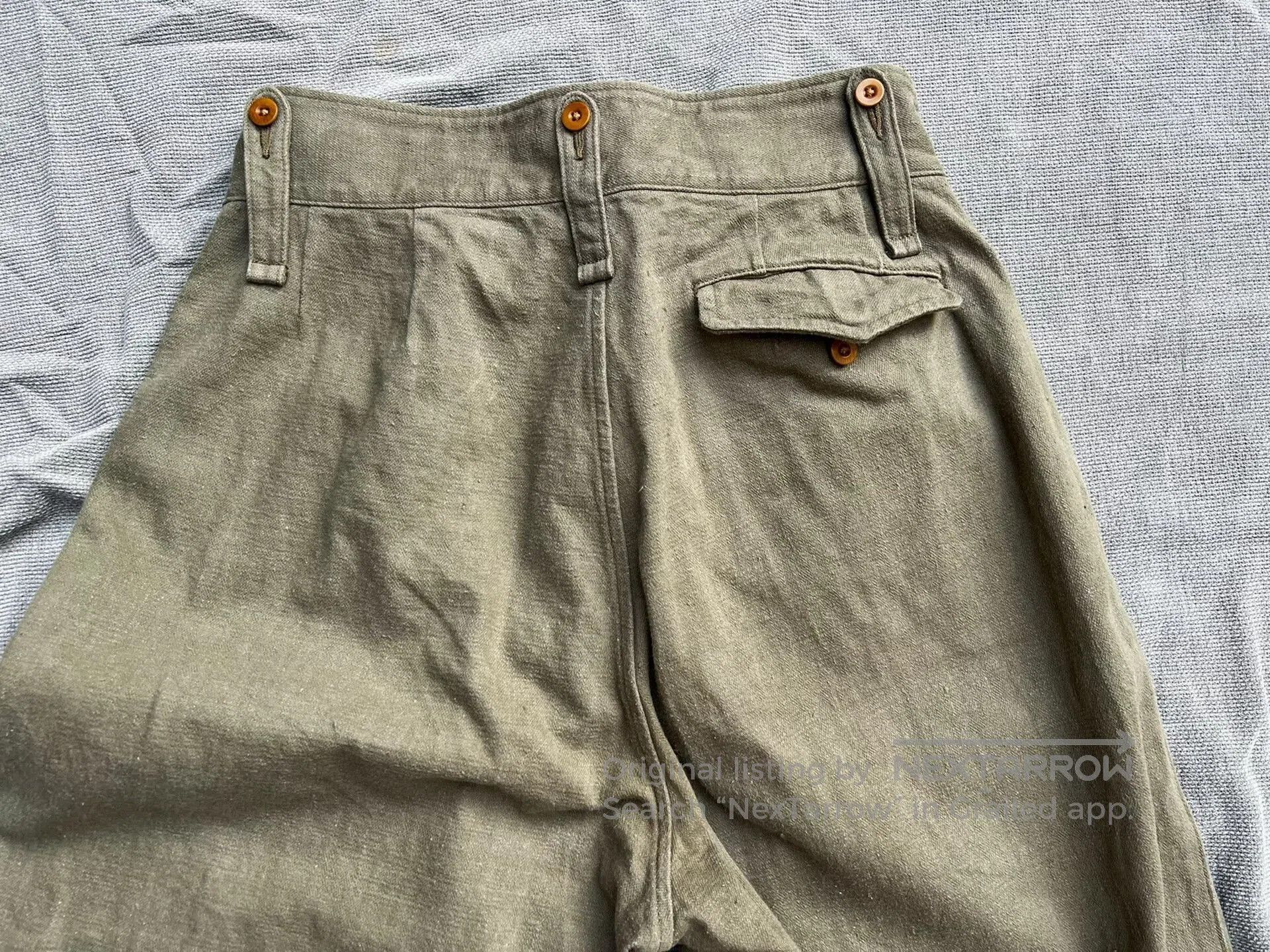 Nigel Cabourn Nigel Cabourn Classic Military Pants. Size US 32 / EU 48 - 7 Thumbnail
