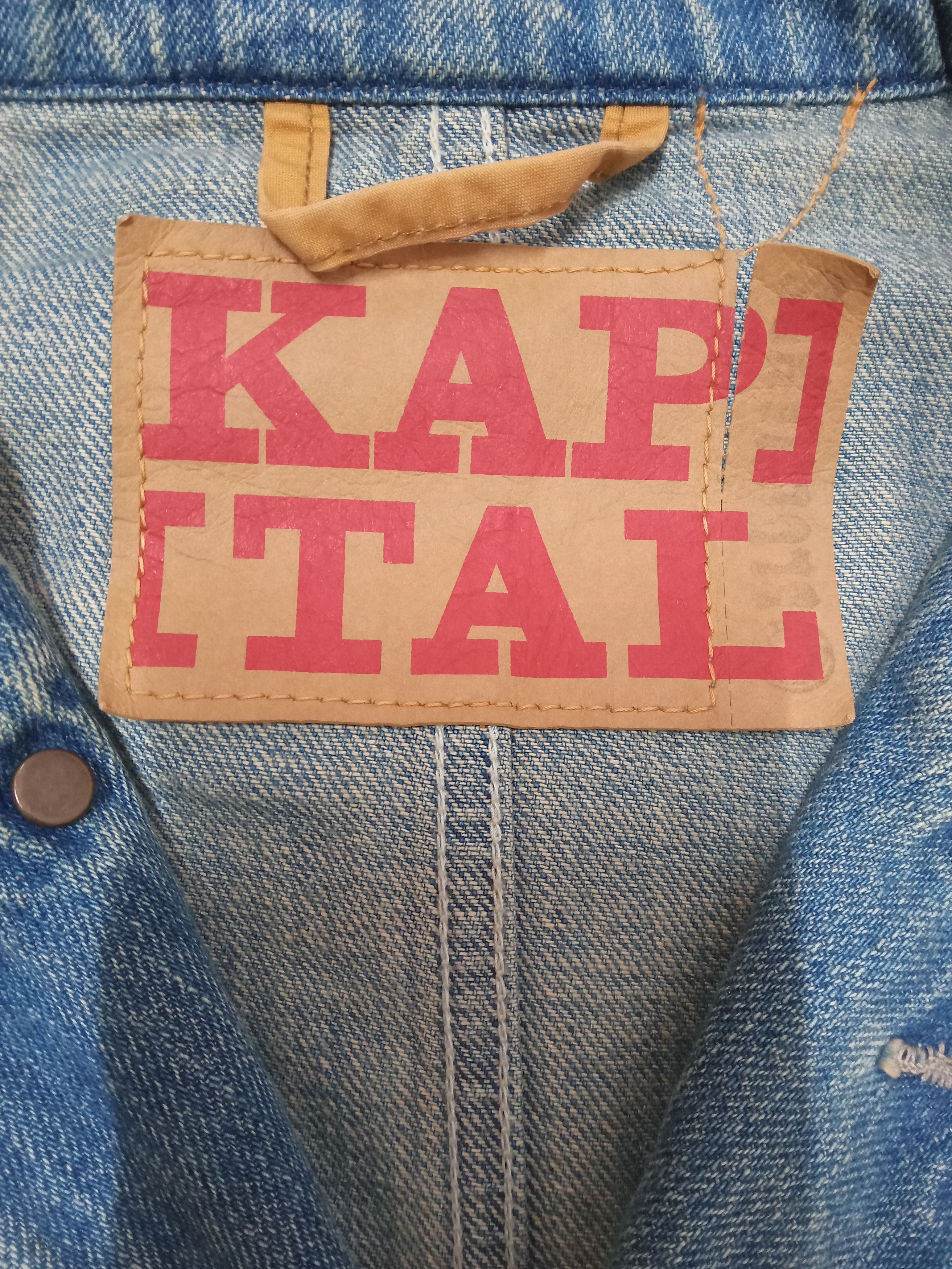 Kapital Kapital Denim Jacket Size US S / EU 44-46 / 1 - 3 Thumbnail