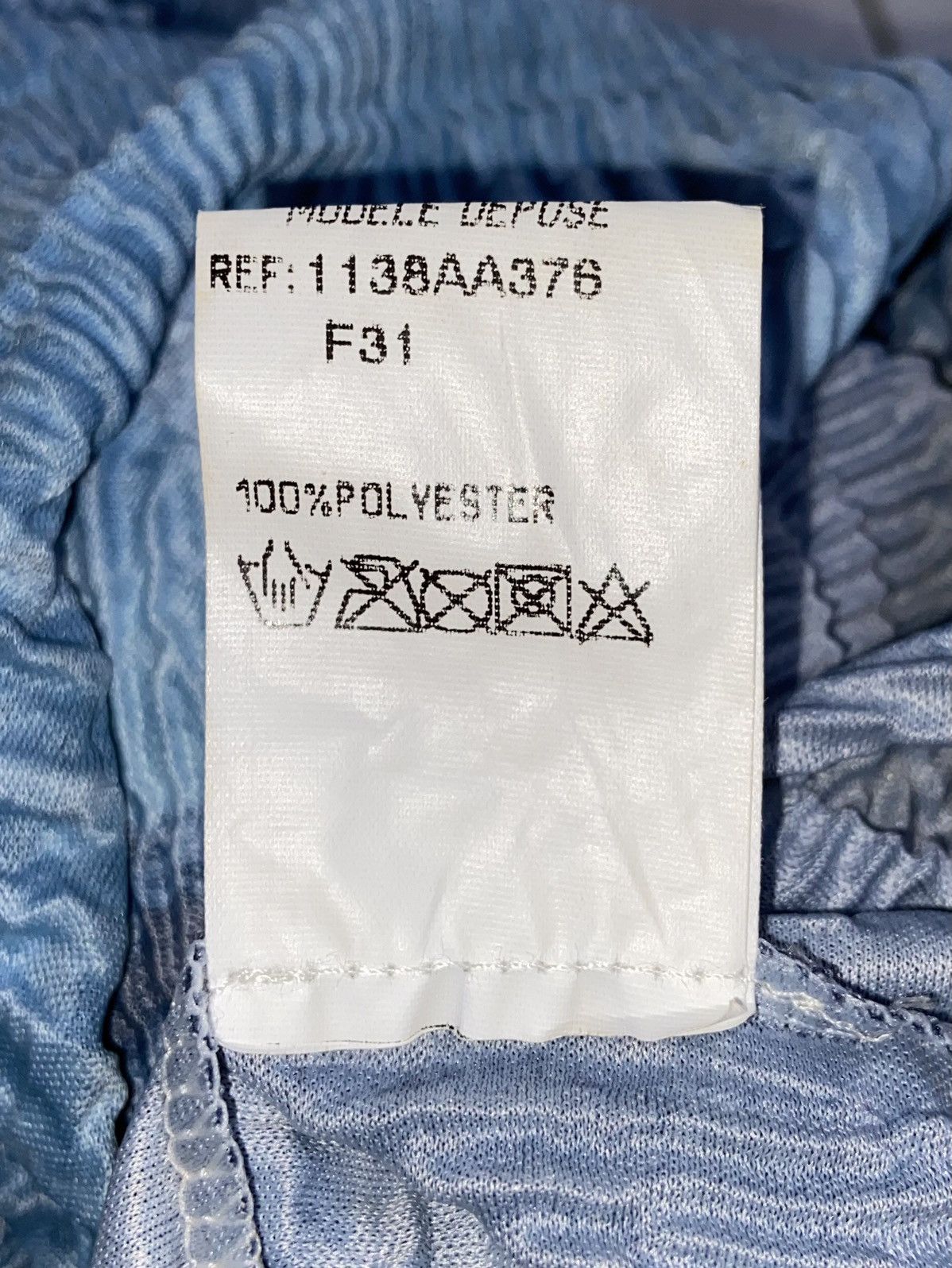Designer FREE Made In France Patterned Pleats Blue Dress Size S / US 4 / IT 40 - 8 Thumbnail