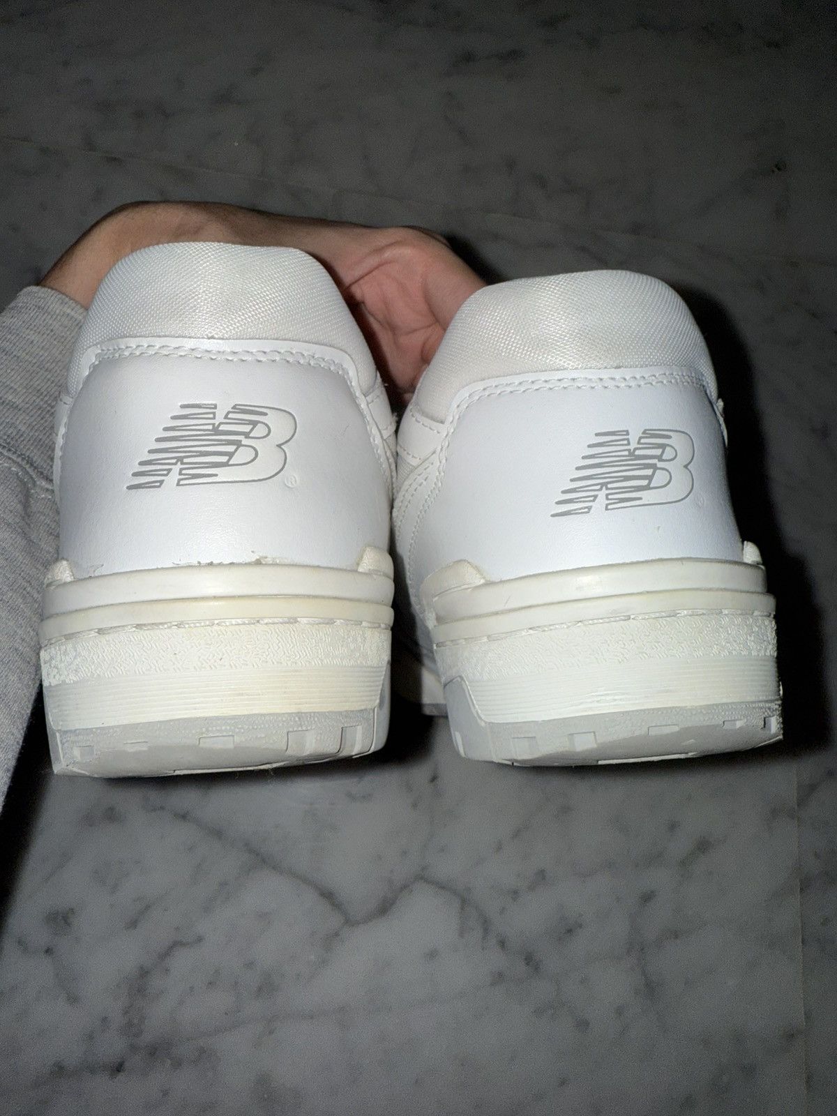 New Balance New Balance 550 White Grey Size US 12 / IT 42 - 6 Thumbnail