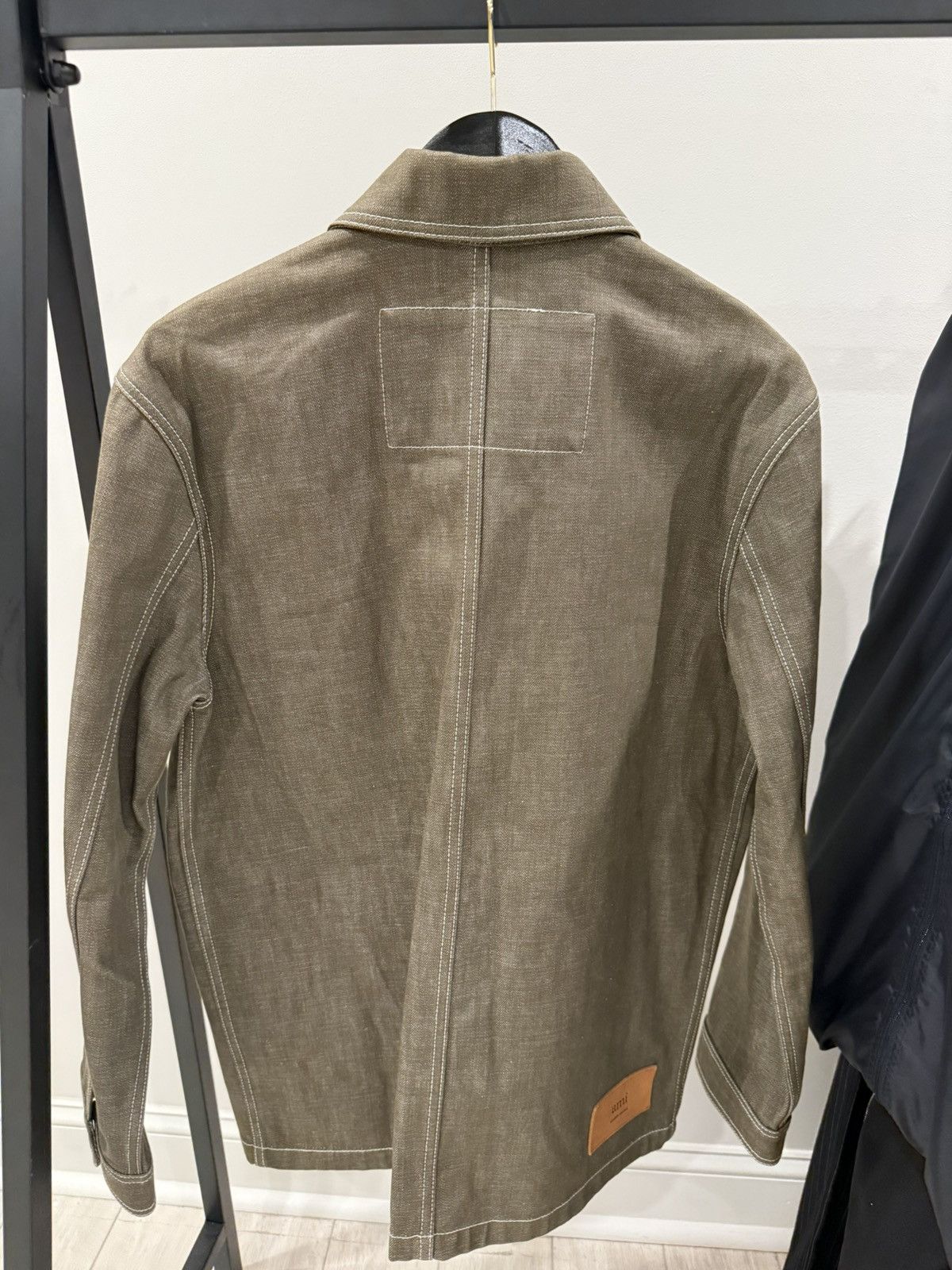 AMI Ami Paris Workwear Denim Jacket Size US L / EU 52-54 / 3 - 4 Thumbnail