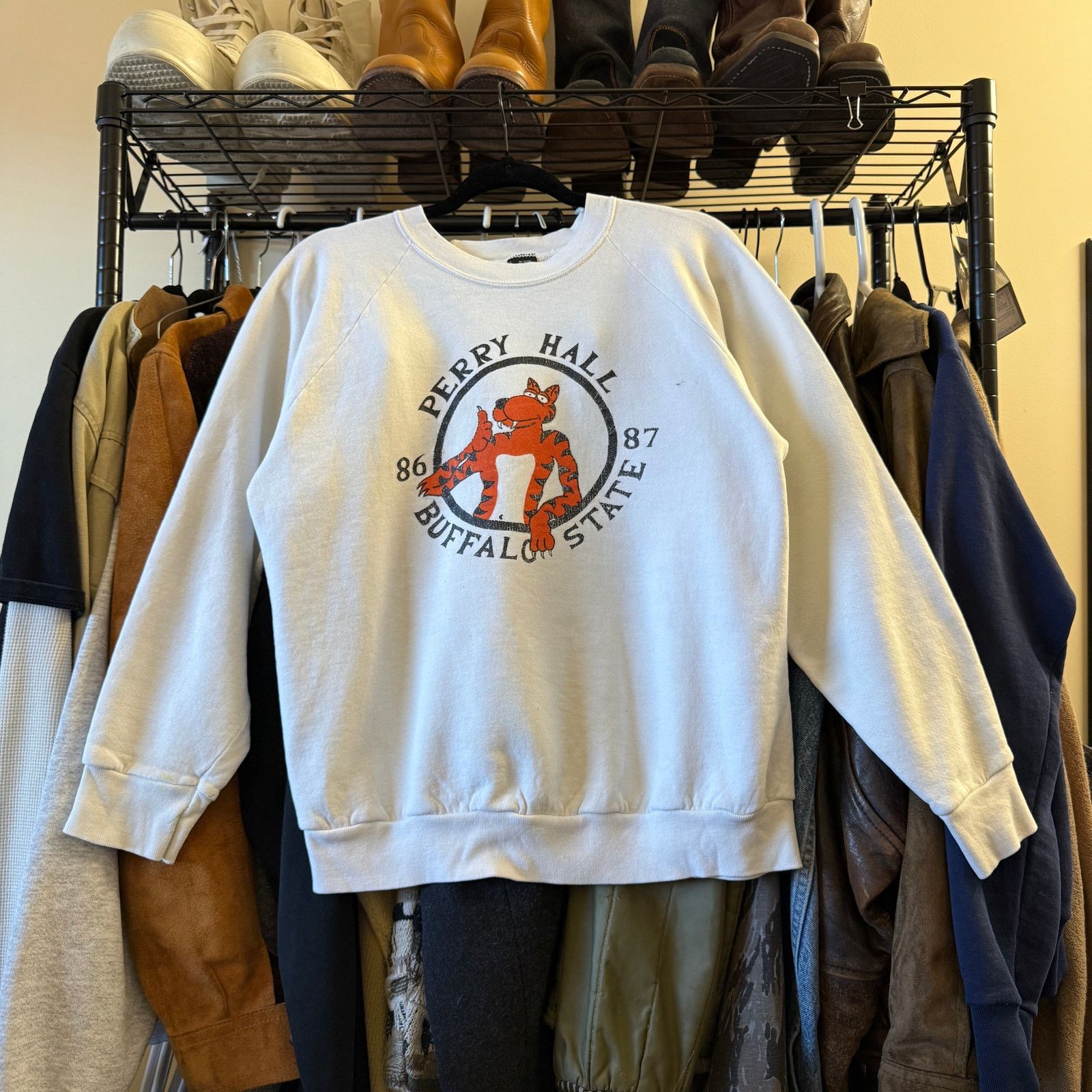 Other Vintage 80s Buffalo State Perry Hall college Sweatshirt L Size US L / EU 52-54 / 3 - 1 Thumbnail