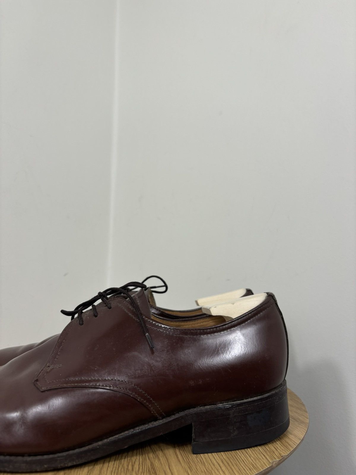 Shipton & Heneage Shipton & Heneage Men’s Dark Burgundy Leather Dress Shoes Size US 12 / EU 45 - 10 Thumbnail