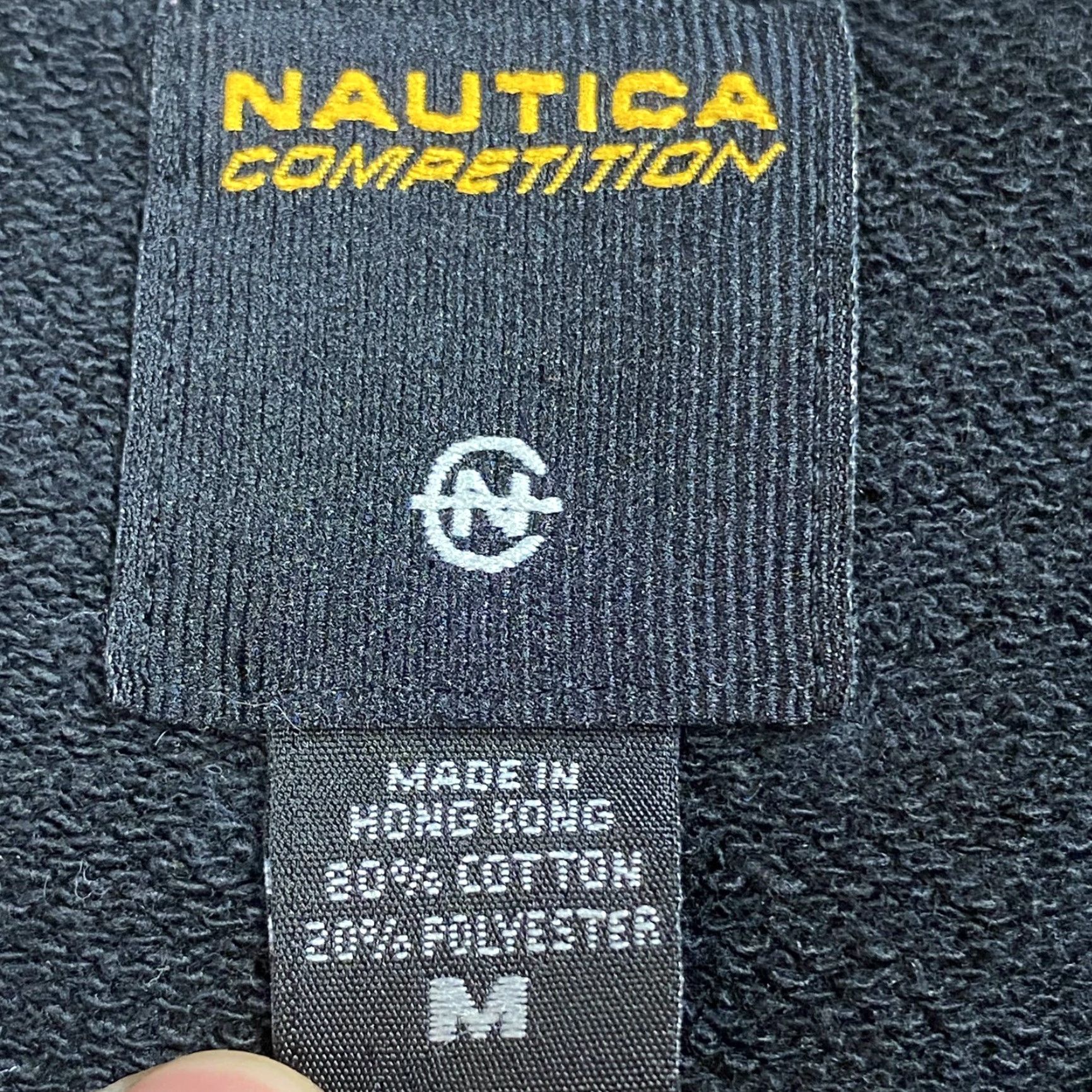 Nautica VINTAGE Nautica Competition Sleeveless Cut-Off Sweatshirt Tank Black Beach Surf Adult Medium Size US M / EU 48-50 / 2 - 3 Thumbnail
